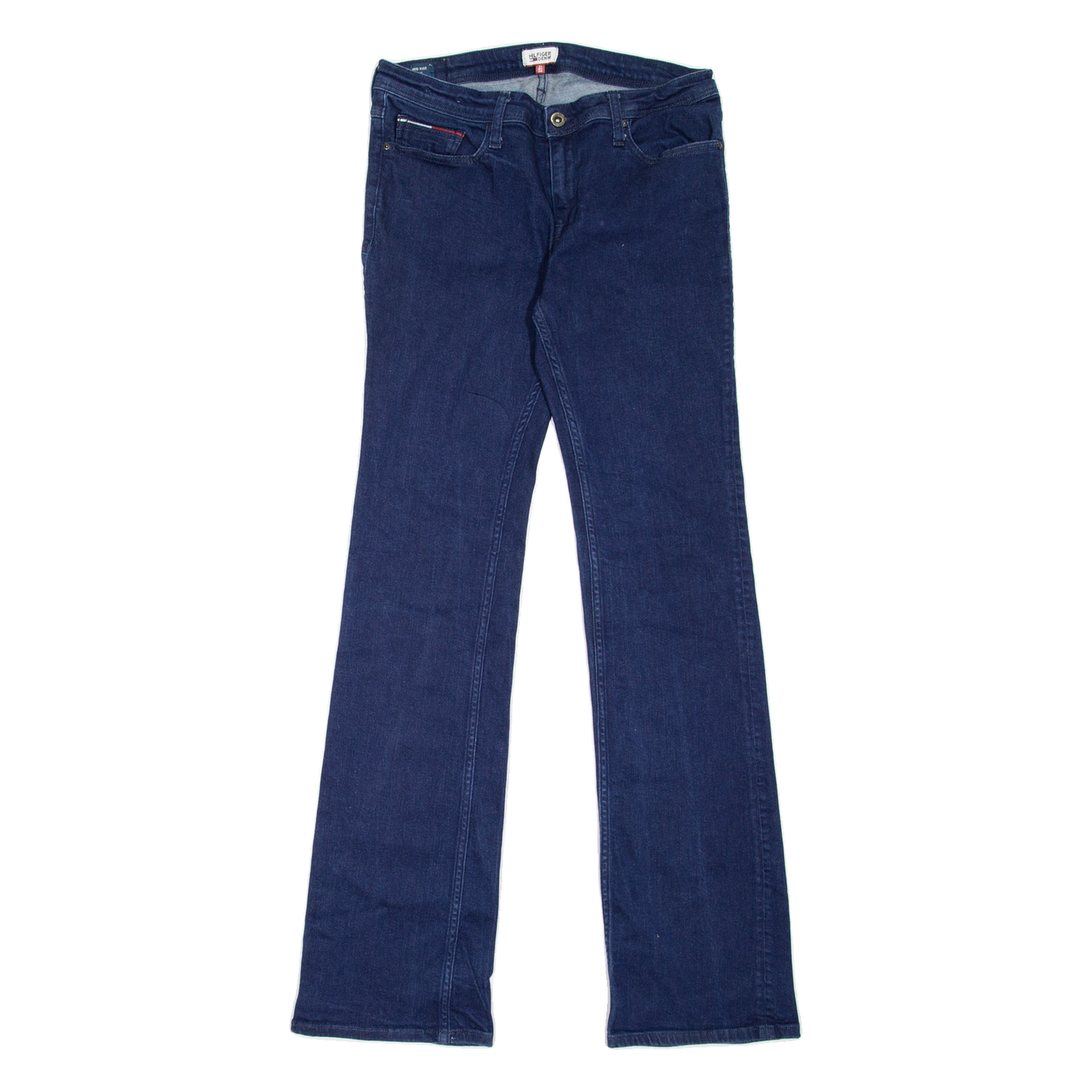 HILFIGER DENIM Mid Rise Womens Jeans Blue Regular Bootcut W31 L34 Refurbished - N/A refurbished available on Cerqular