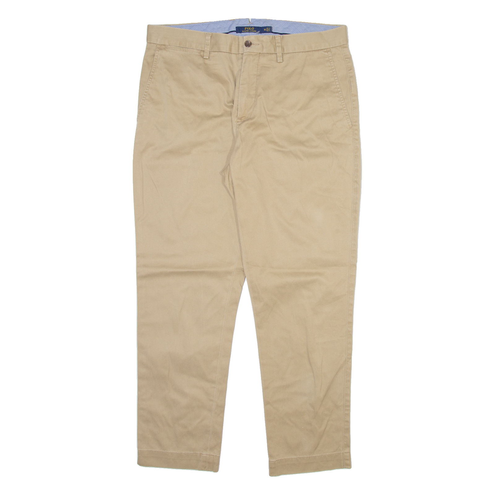 POLO RALPH LAUREN Womens Trousers Beige Regular Tapered W32 L27 Refurbished - N/A refurbished available on Cerqular
