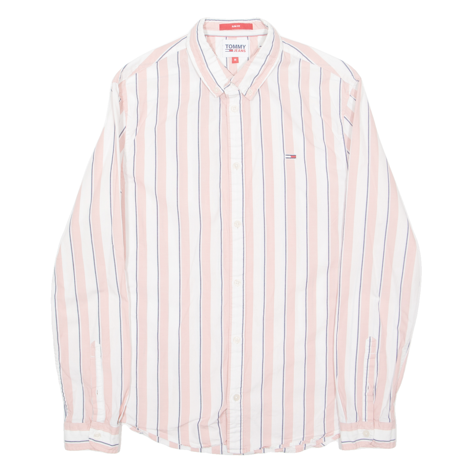 Buy TOMMY JEANS Mens Shirt Pink Striped Long Sleeve M Refurbished - $25.99 TOMMY JEANS Mens Shirt Pink Striped Long Sleeve M Refurbished - N/A refurbished available on Cerqular