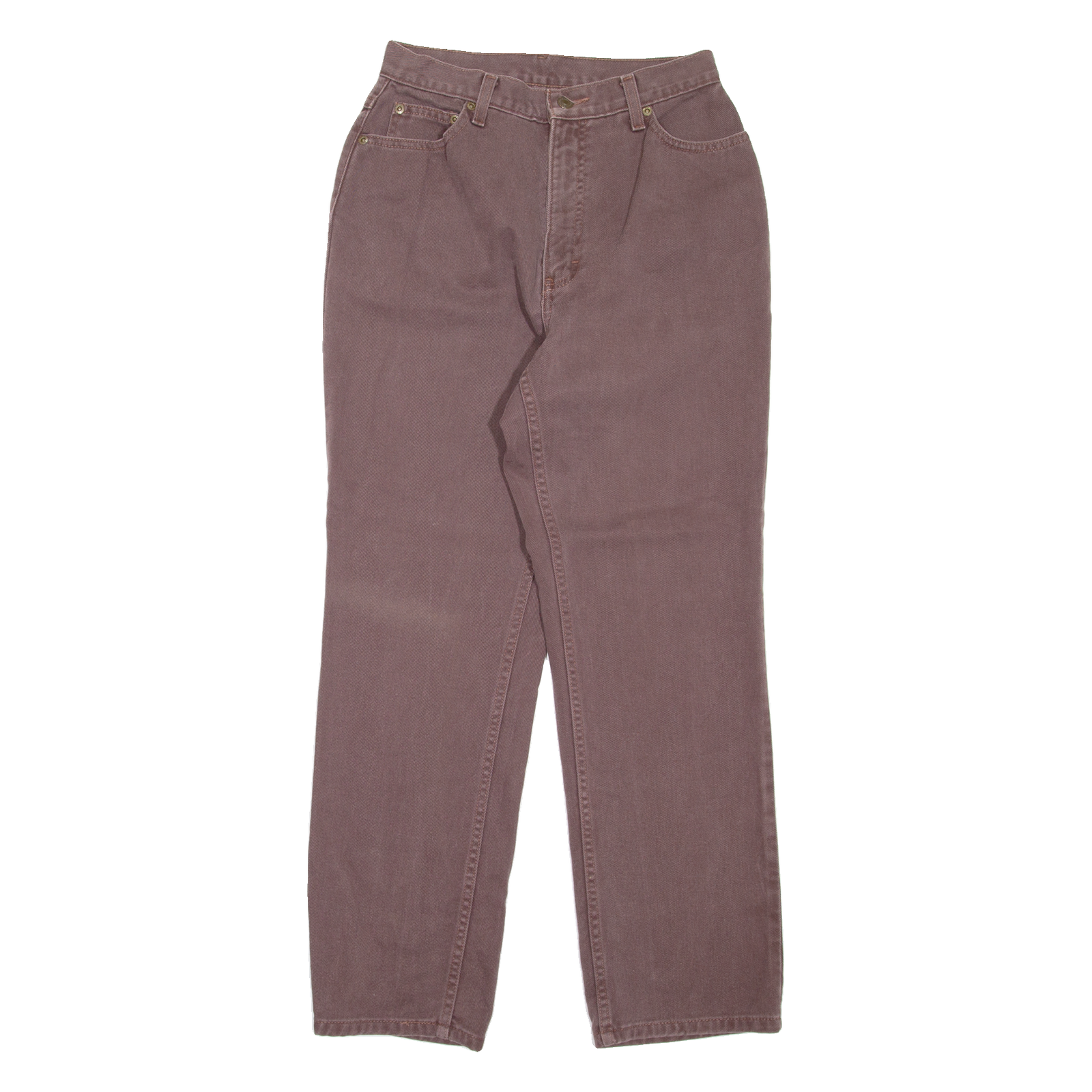 JEANOLOGY Womens Jeans Brown Regular Mom W26 L29 Refurbished - N/A refurbished available on Cerqular
