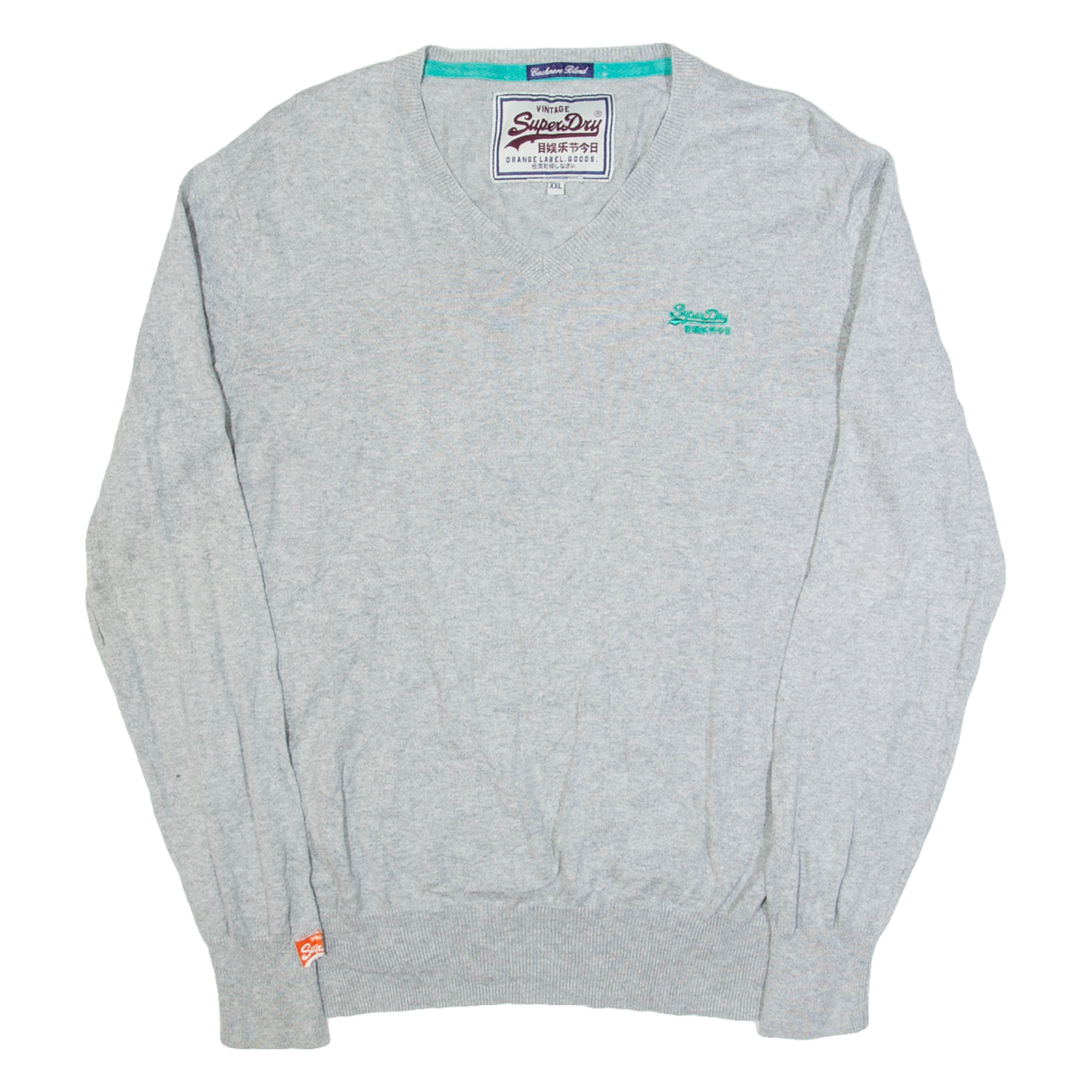 Buy SUPERDRY Womens Jumper Grey V-Neck Tight Knit 2XL Refurbished - $36.39 SUPERDRY Womens Jumper Grey V-Neck Tight Knit 2XL Refurbished - N/A refurbished available on Cerqular