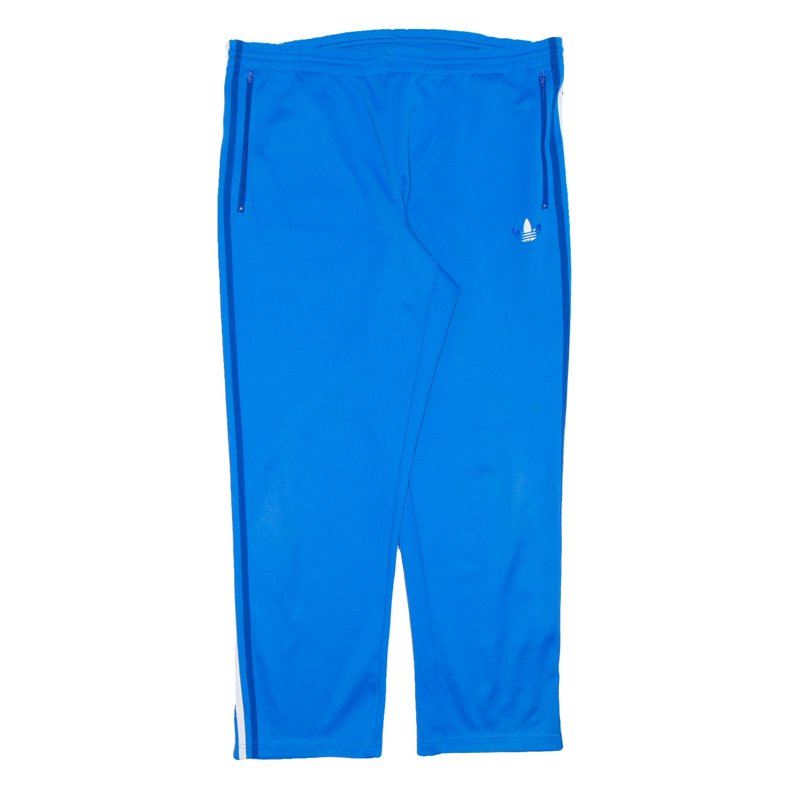 ADIDAS Womens Track Pants Blue Straight L W38 L31 Refurbished - N/A refurbished available on Cerqular