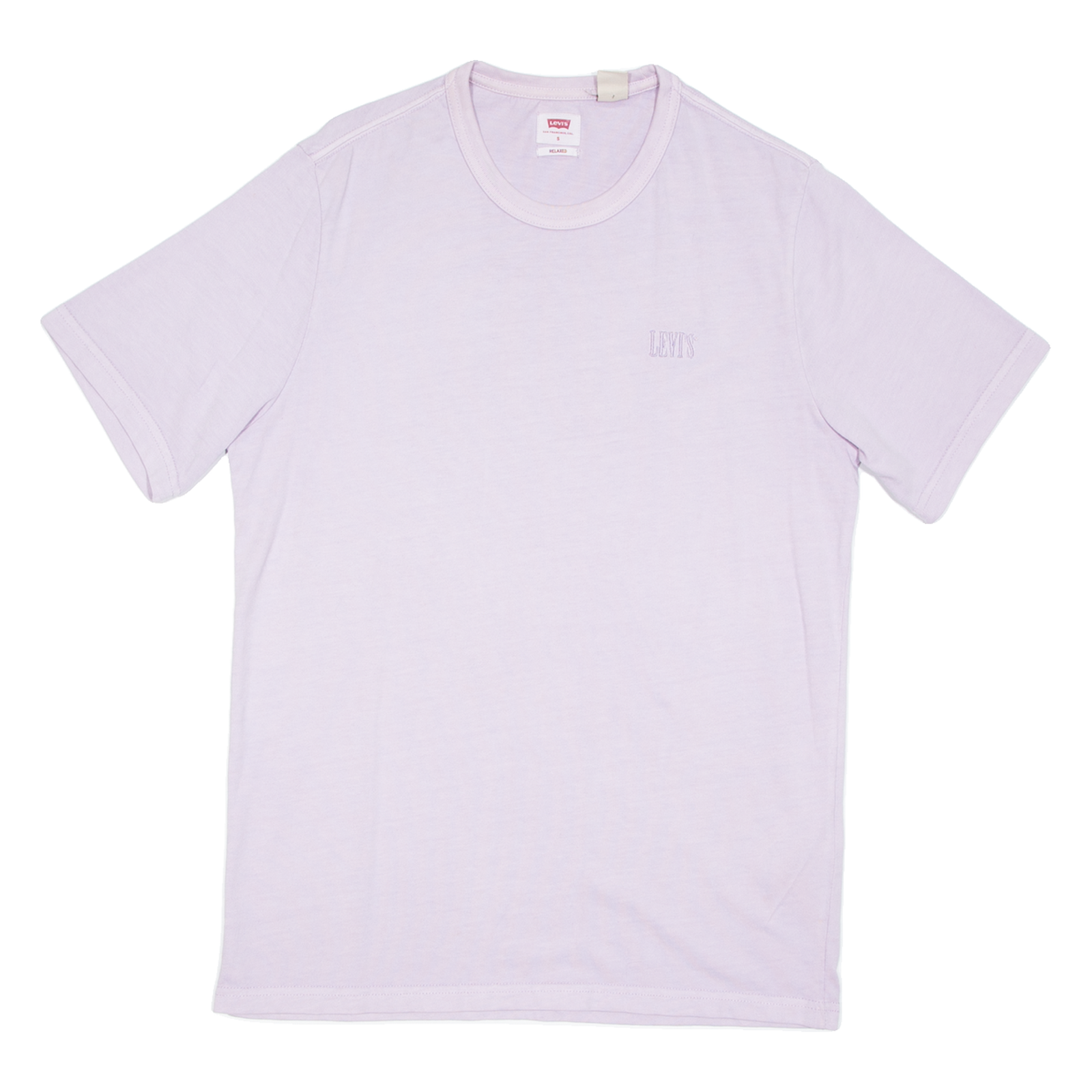 LEVI'S Mens T-Shirt Purple S Refurbished - N/A refurbished available on Cerqular
