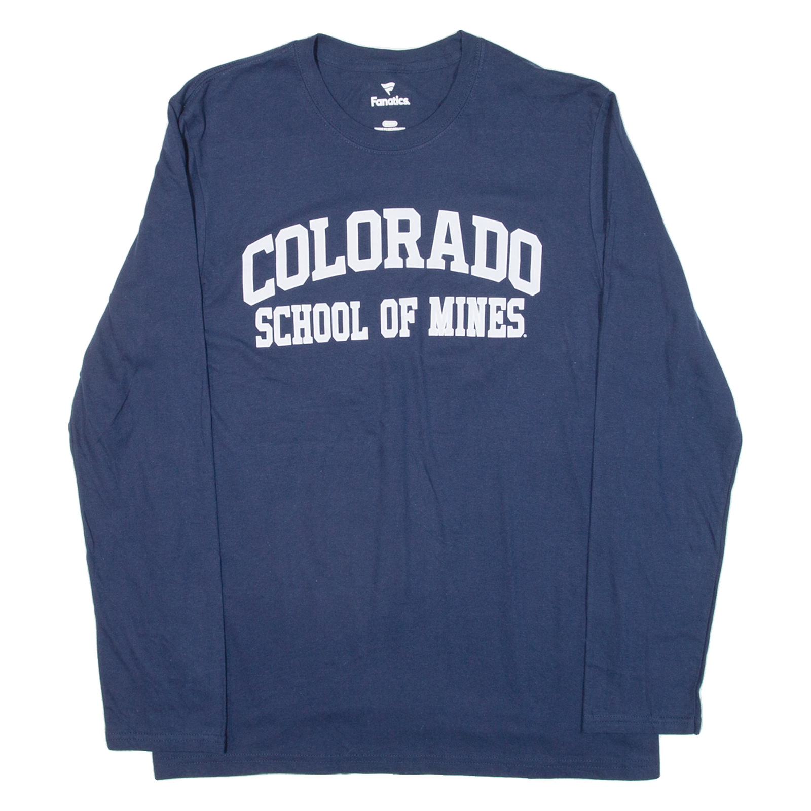 FANATICS Colorado School Of Mines Mens T-Shirt Blue Long Sleeve USA M Refurbished - N/A refurbished available on Cerqular