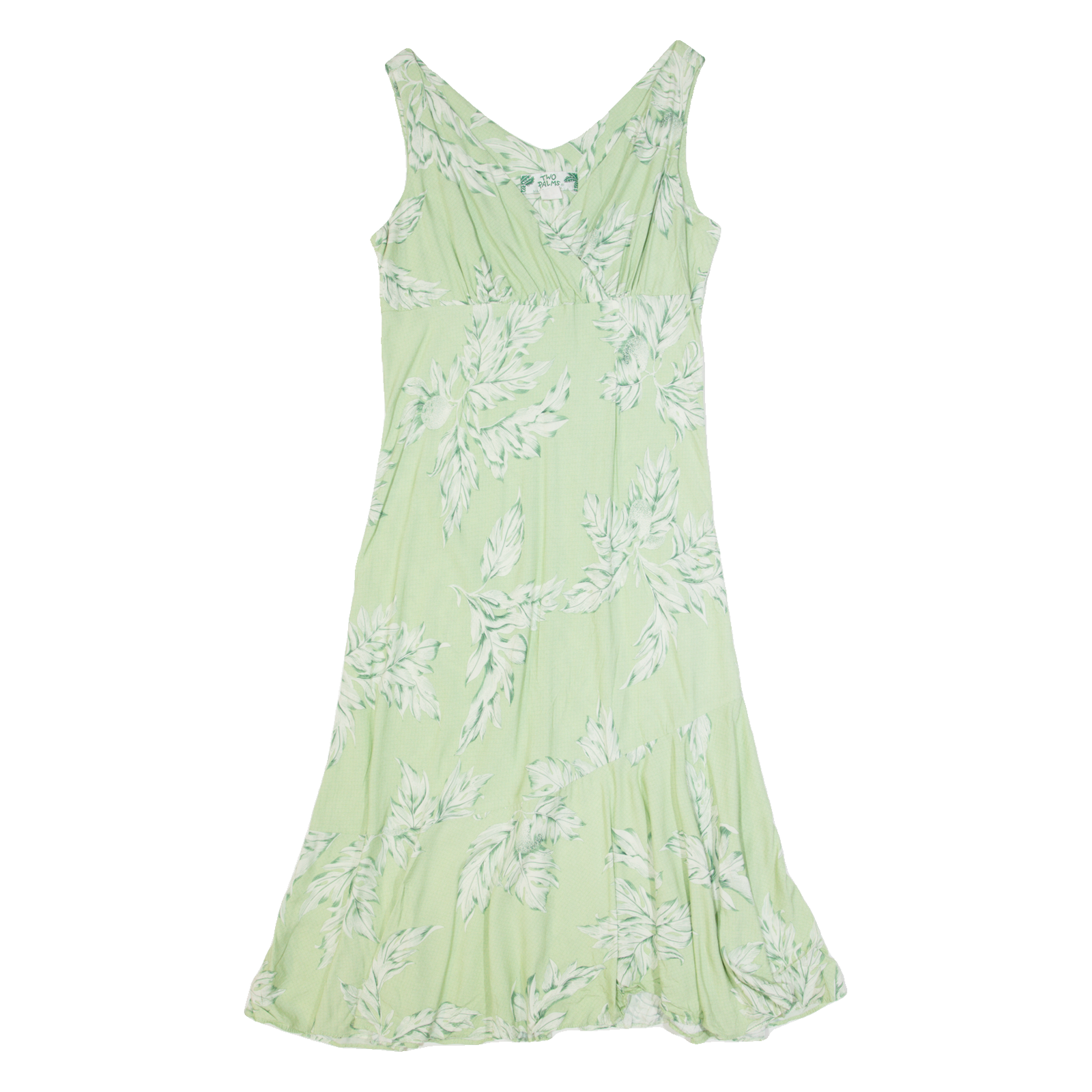 Buy TWO PALMS Womens Day Dress Green 90s Floral Sleeveless Long L Refurbished - $27.29 TWO PALMS Womens Day Dress Green 90s Floral Sleeveless Long L Refurbished - N/A refurbished available on Cerqular