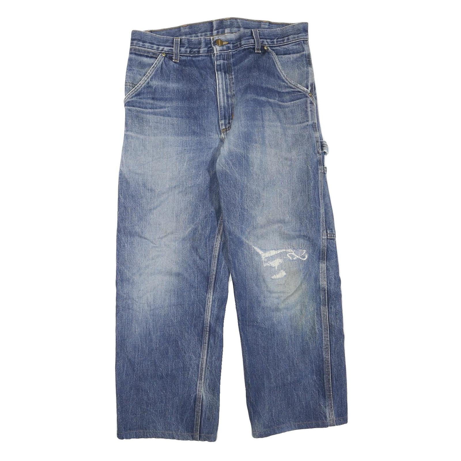 Buy CARHARTT Mens Regular Fit Blue Denim Straight Leg W34 L26 Workwear Jeans Refurbished - $40.29 CARHARTT Mens Regular Fit Blue Denim Straight Leg W34 L26 Workwear Jeans Refurbished - N/A refurbished available on Cerqular