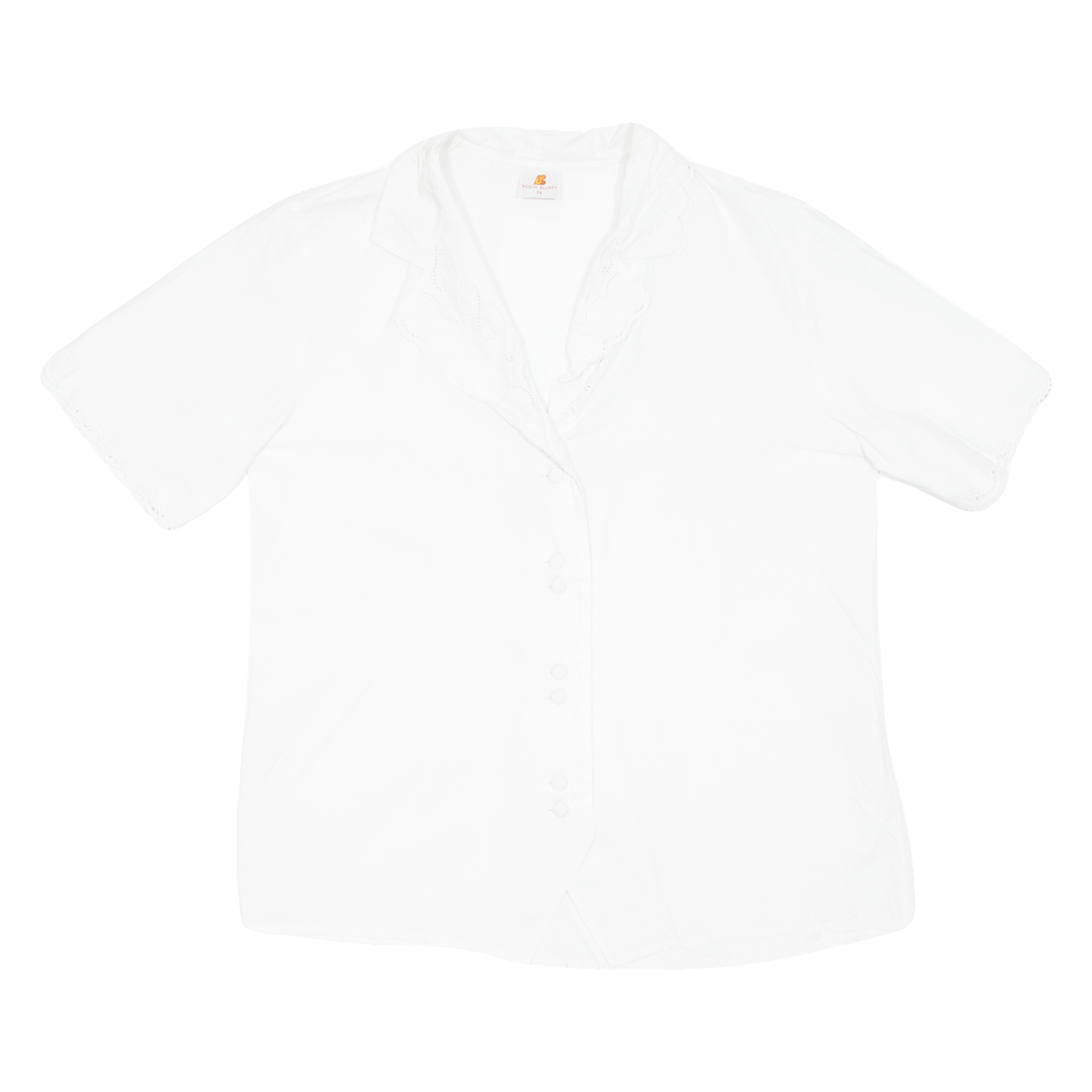Buy Womens Blouse White V-Neck M Refurbished - $16.89 Womens Blouse White V-Neck M Refurbished - N/A refurbished available on Cerqular