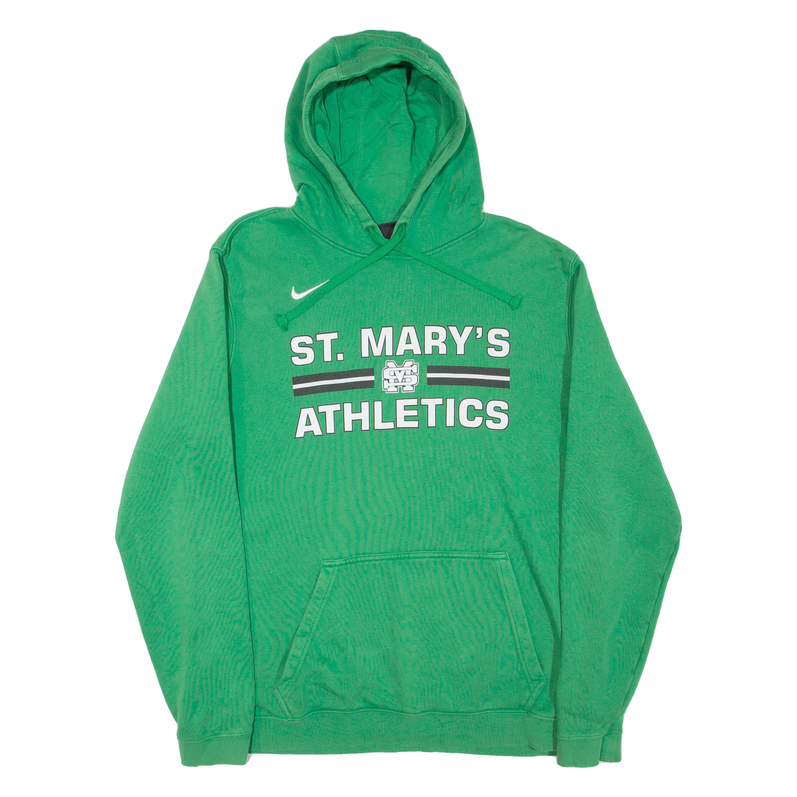 NIKE St Mary's Athletics Mens Green Hoodie L Refurbished - N/A refurbished available on Cerqular