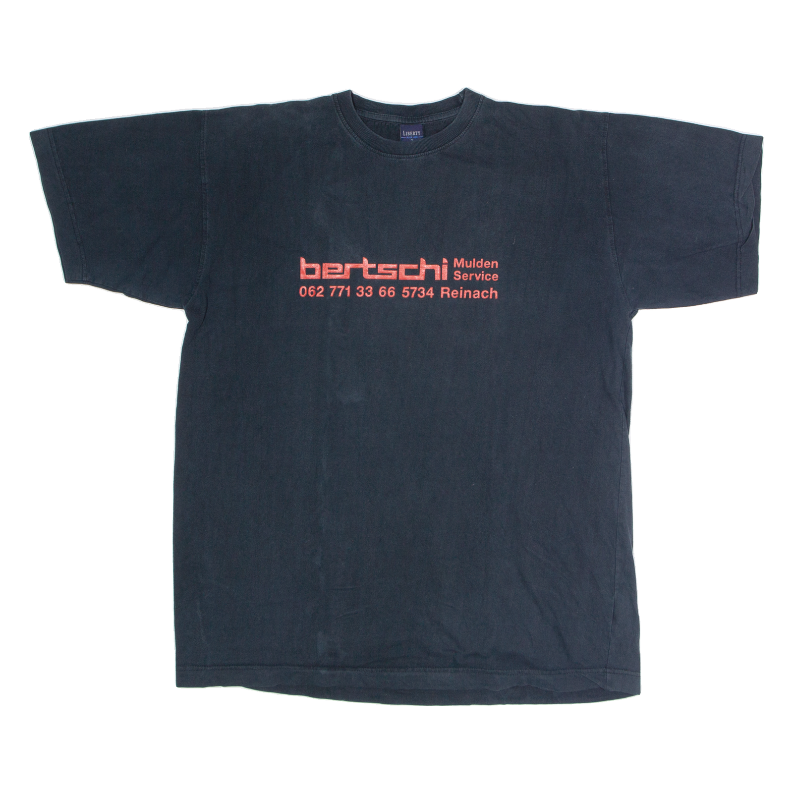 LIBERTY Bertschi Mens T-Shirt Black XL Refurbished - N/A refurbished available on Cerqular