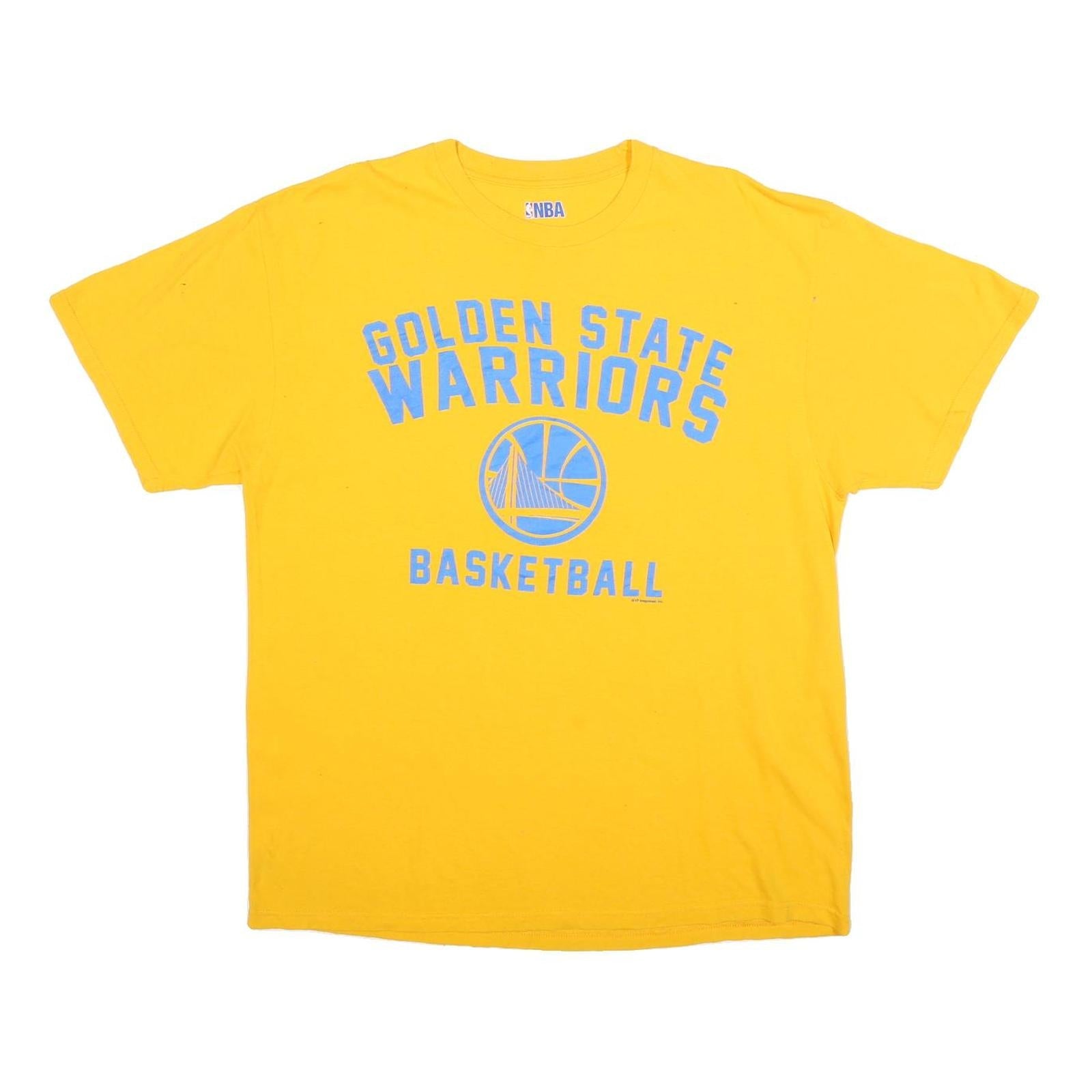 Buy NBA Mens Yellow Golden State Warriors Basketball Graphic T-Shirt XL Crew Neck Refurbished - $33.79 NBA Mens Yellow Golden State Warriors Basketball Graphic T-Shirt XL Crew Neck Refurbished - N/A refurbished available on Cerqular