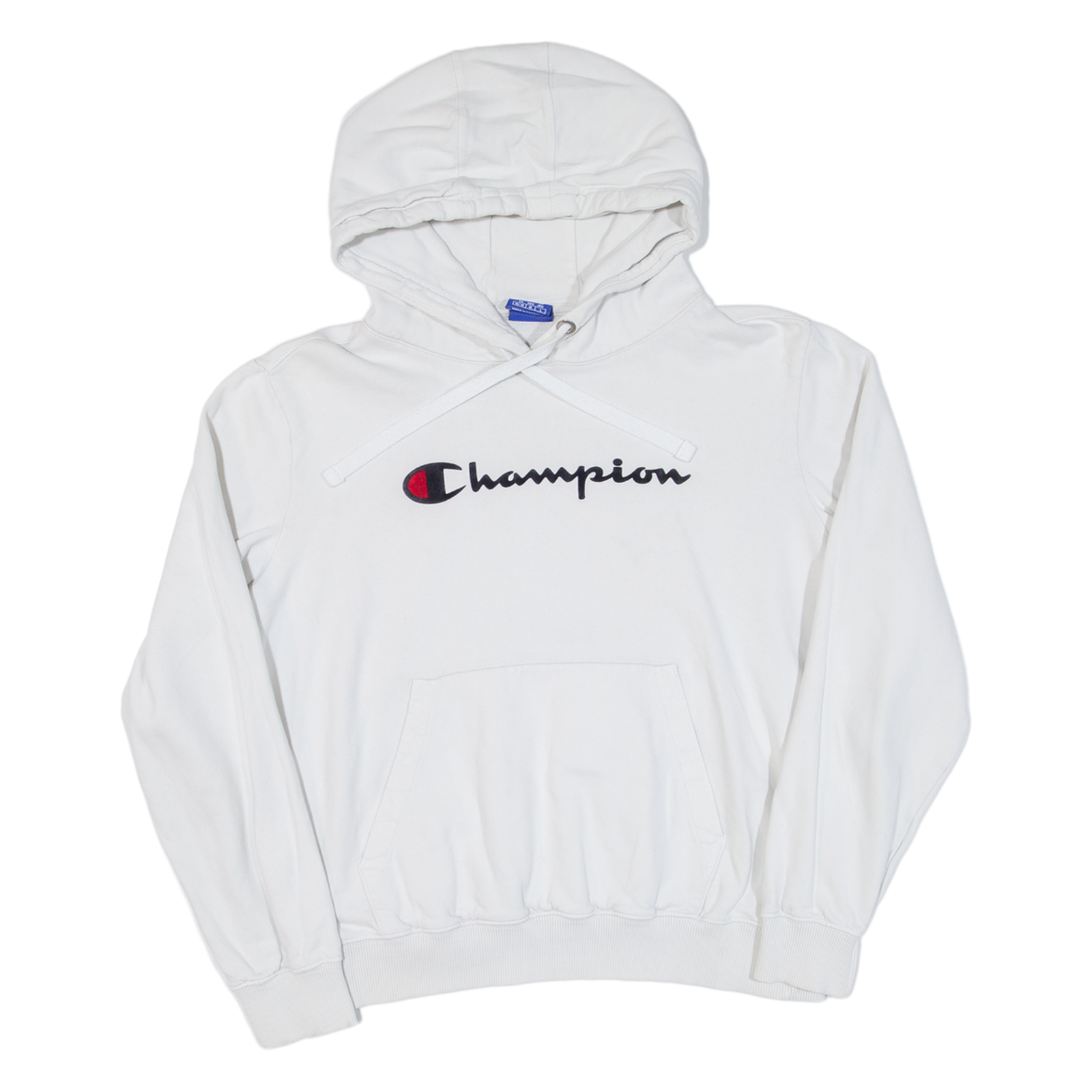 CHAMPION Mens White Hoodie M Refurbished - N/A refurbished available on Cerqular