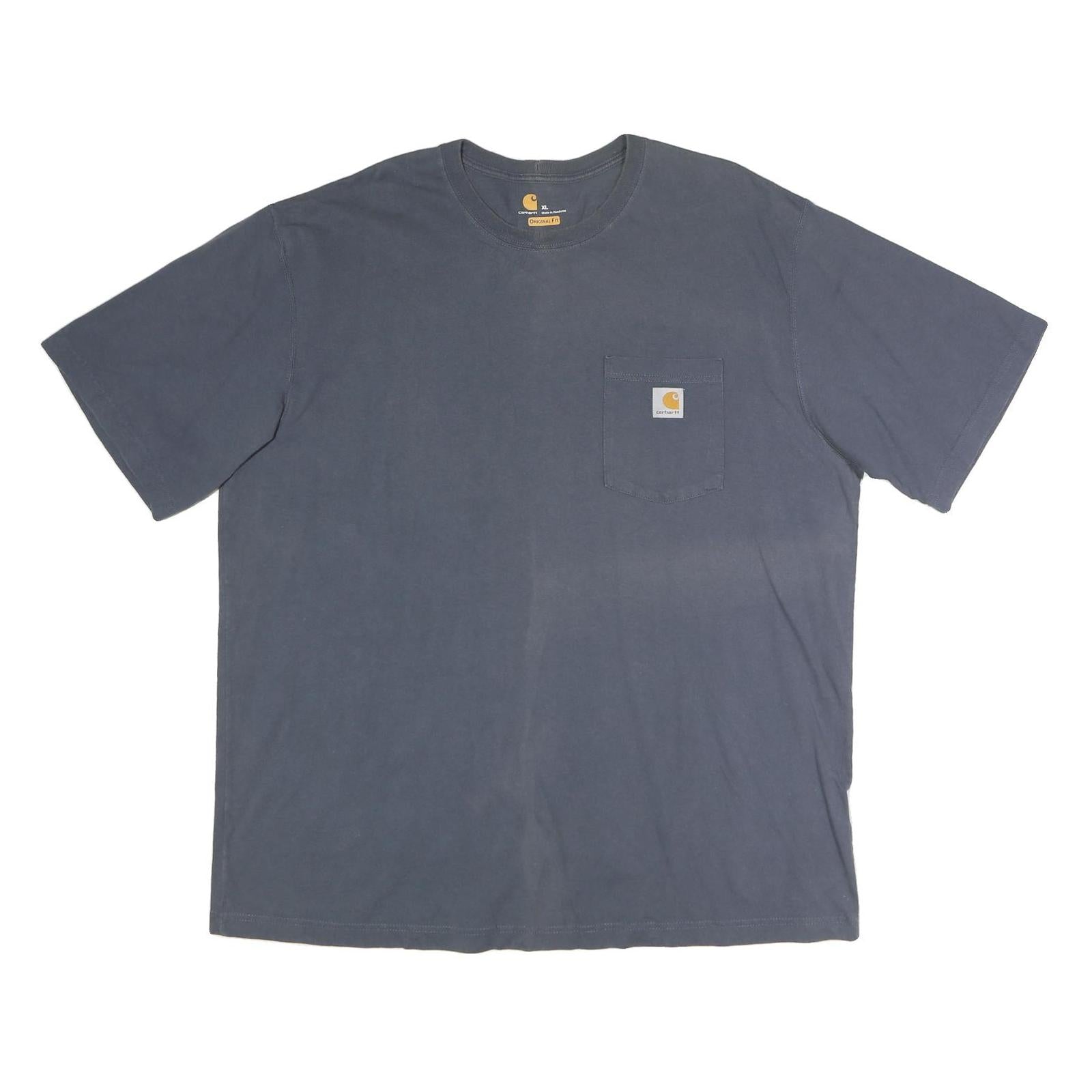 Buy CARHARTT Mens Blue Pocket T-Shirt XL Short Sleeve Crew Neck Classic Casual Refurbished - $24.69 CARHARTT Mens Blue Pocket T-Shirt XL Short Sleeve Crew Neck Classic Casual Refurbished - N/A refurbished available on Cerqular