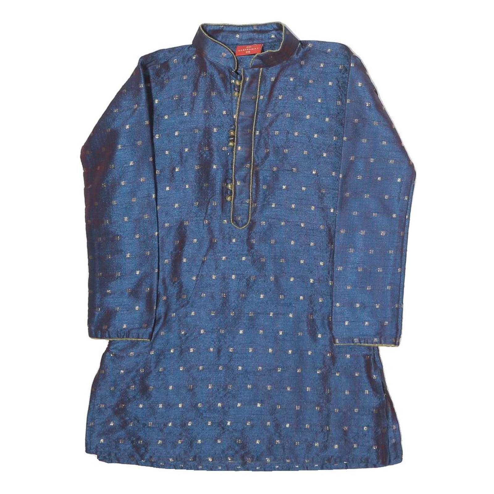 Buy VASTRAMAY Womens Blue Printed Top Long Sleeve Button Neck L Elegant Refurbished - $18.19 VASTRAMAY Womens Blue Printed Top Long Sleeve Button Neck L Elegant Refurbished - N/A refurbished available on Cerqular