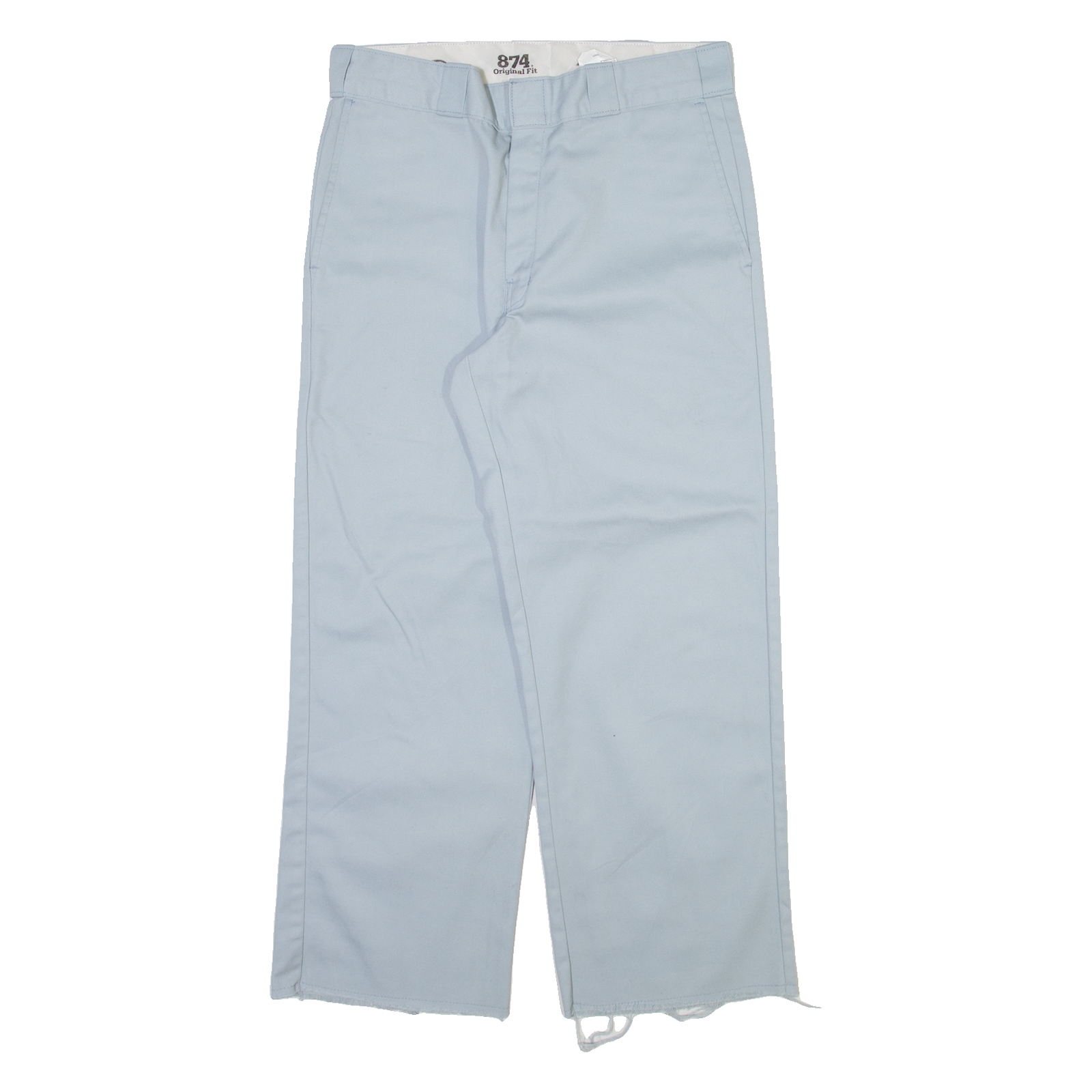 DICKIES 874 Workwear Mens Trousers Blue Regular Straight W32 L27 Refurbished - N/A refurbished available on Cerqular