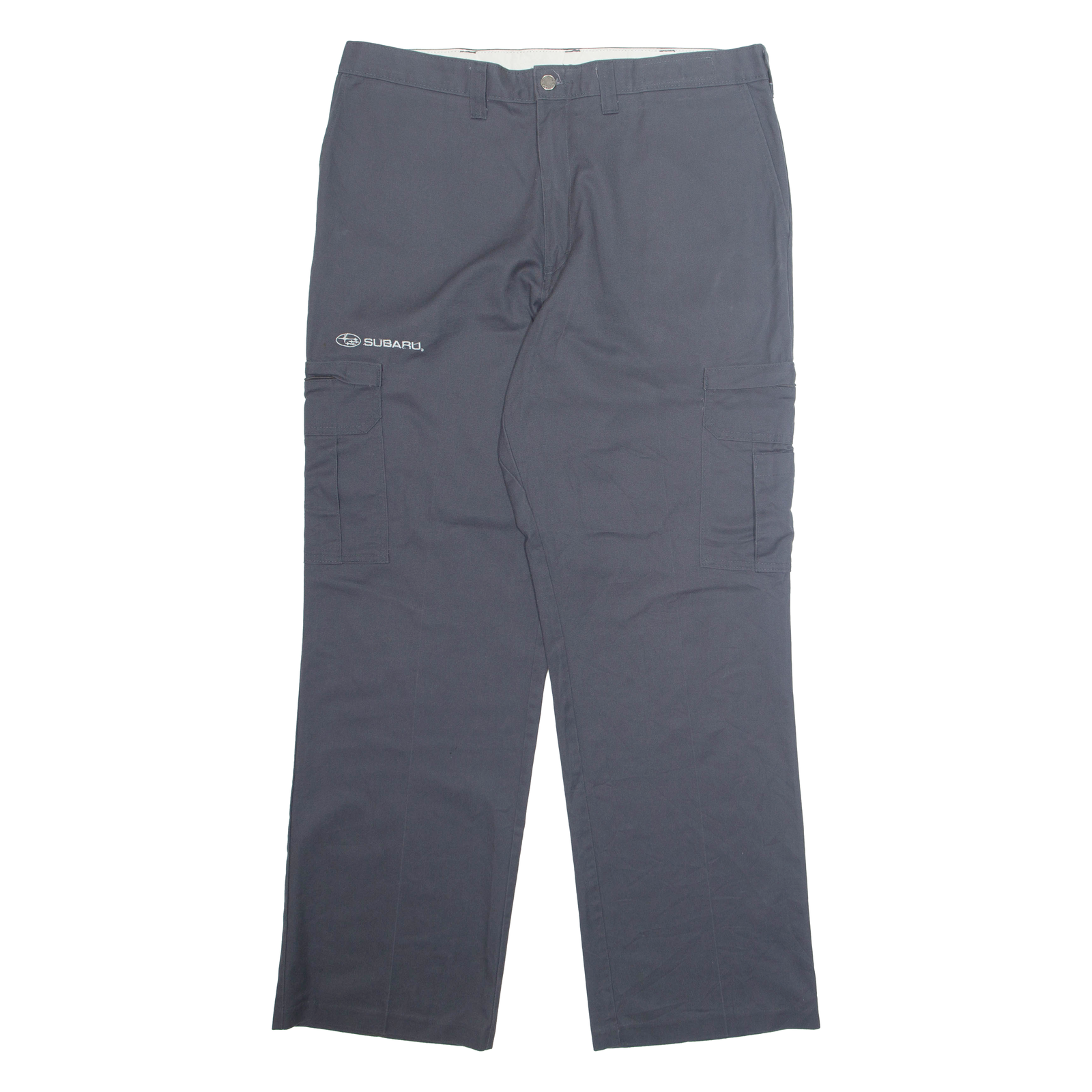 DICKIES Chino Workwear Cargo Mens Trousers Grey Regular Straight W38 L31 Refurbished - N/A refurbished available on Cerqular