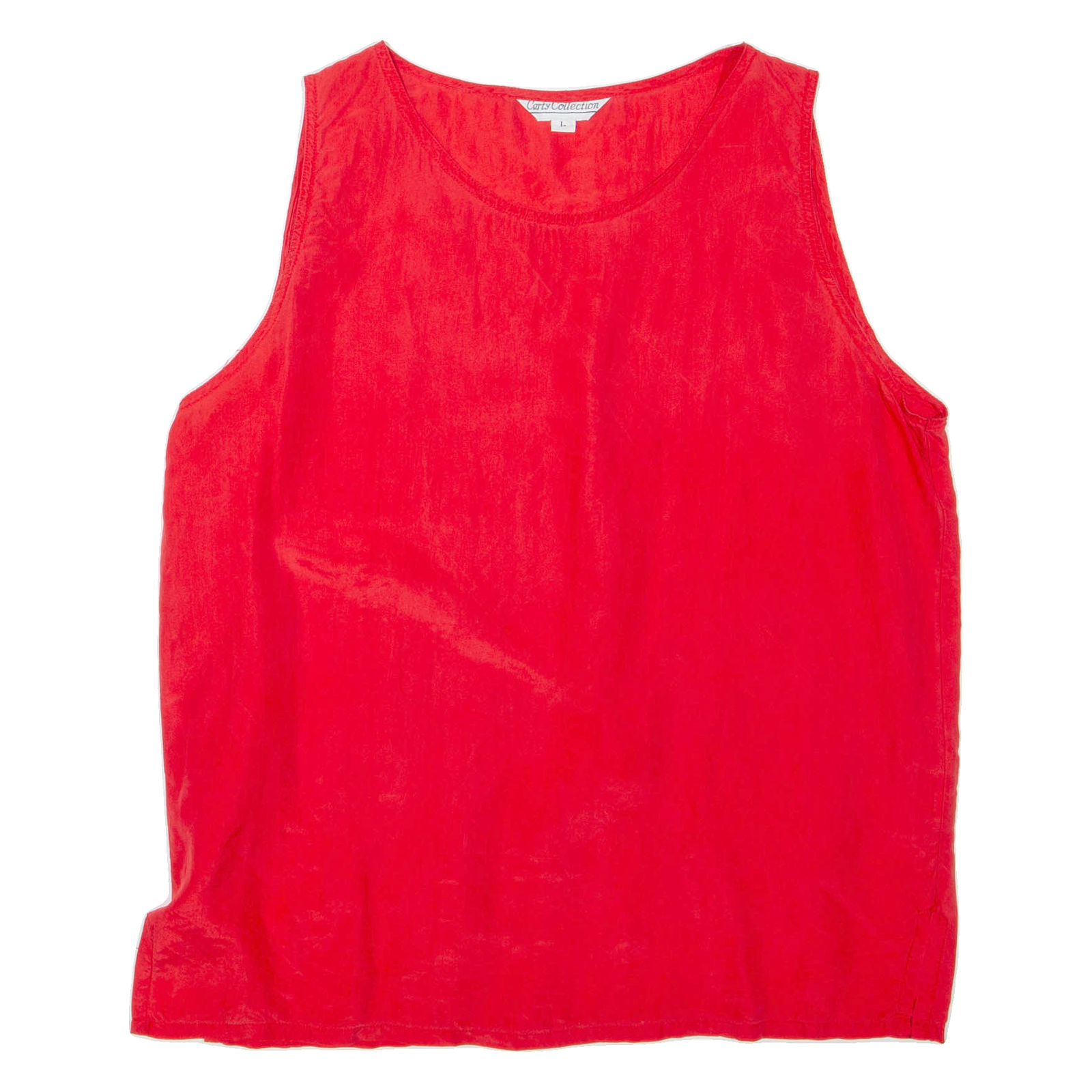CARTY COLLECTION Womens Vest Red Sleeveless L Refurbished - N/A refurbished available on Cerqular