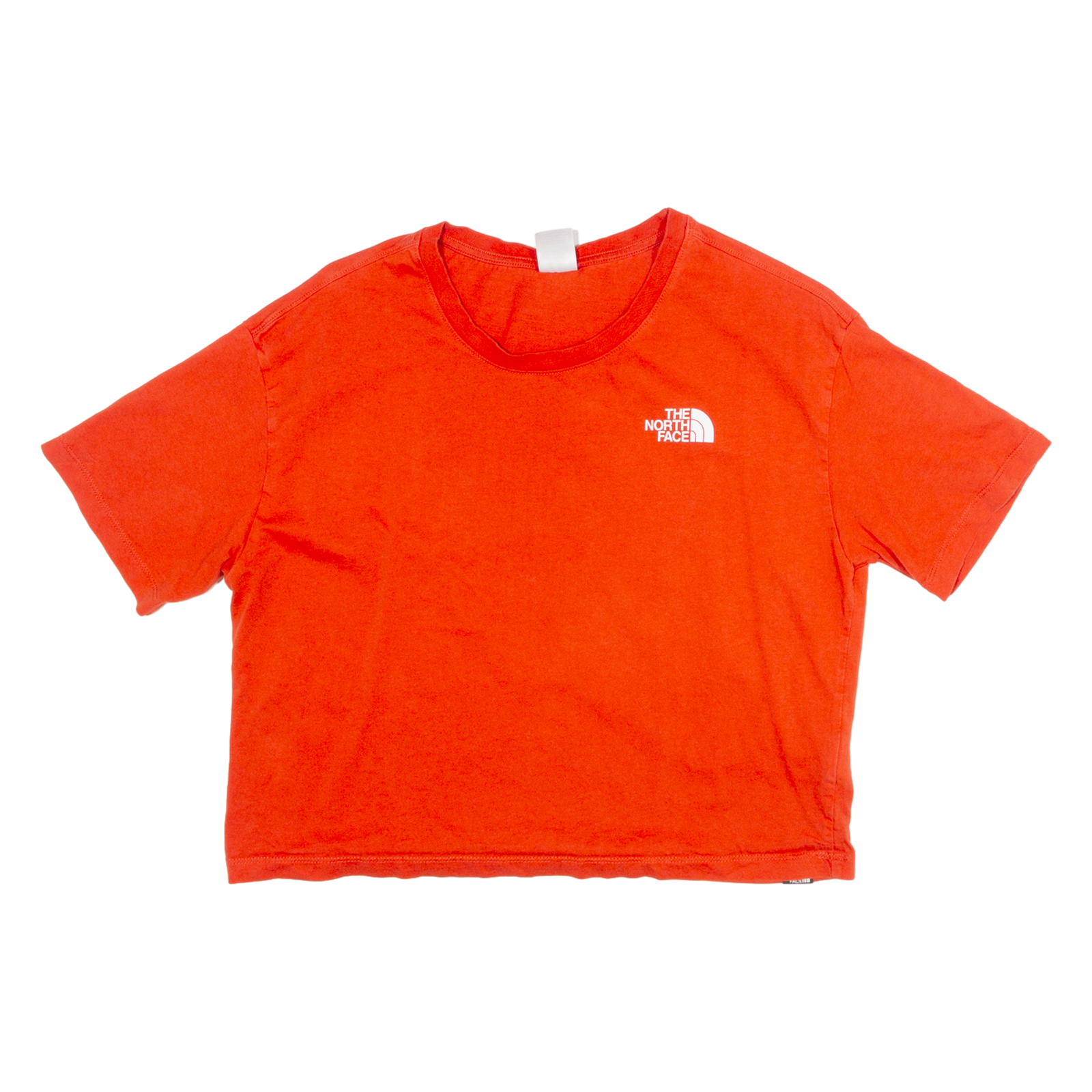THE NORTH FACE Cropped Womens T-Shirt Orange M Refurbished - N/A refurbished available on Cerqular
