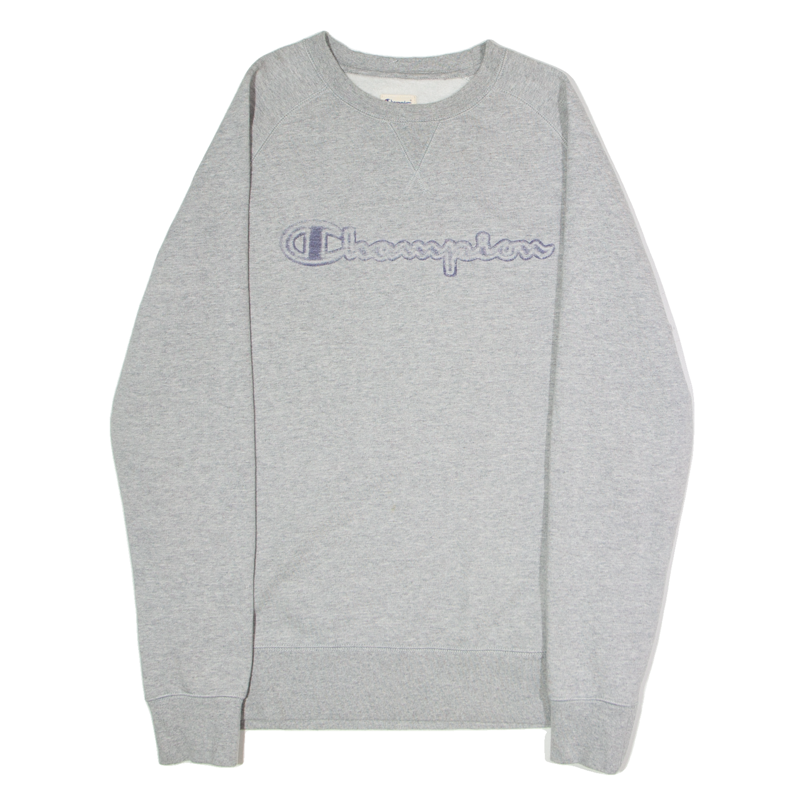 CHAMPION Mens Sweatshirt Grey Crew Neck S Refurbished - N/A refurbished available on Cerqular