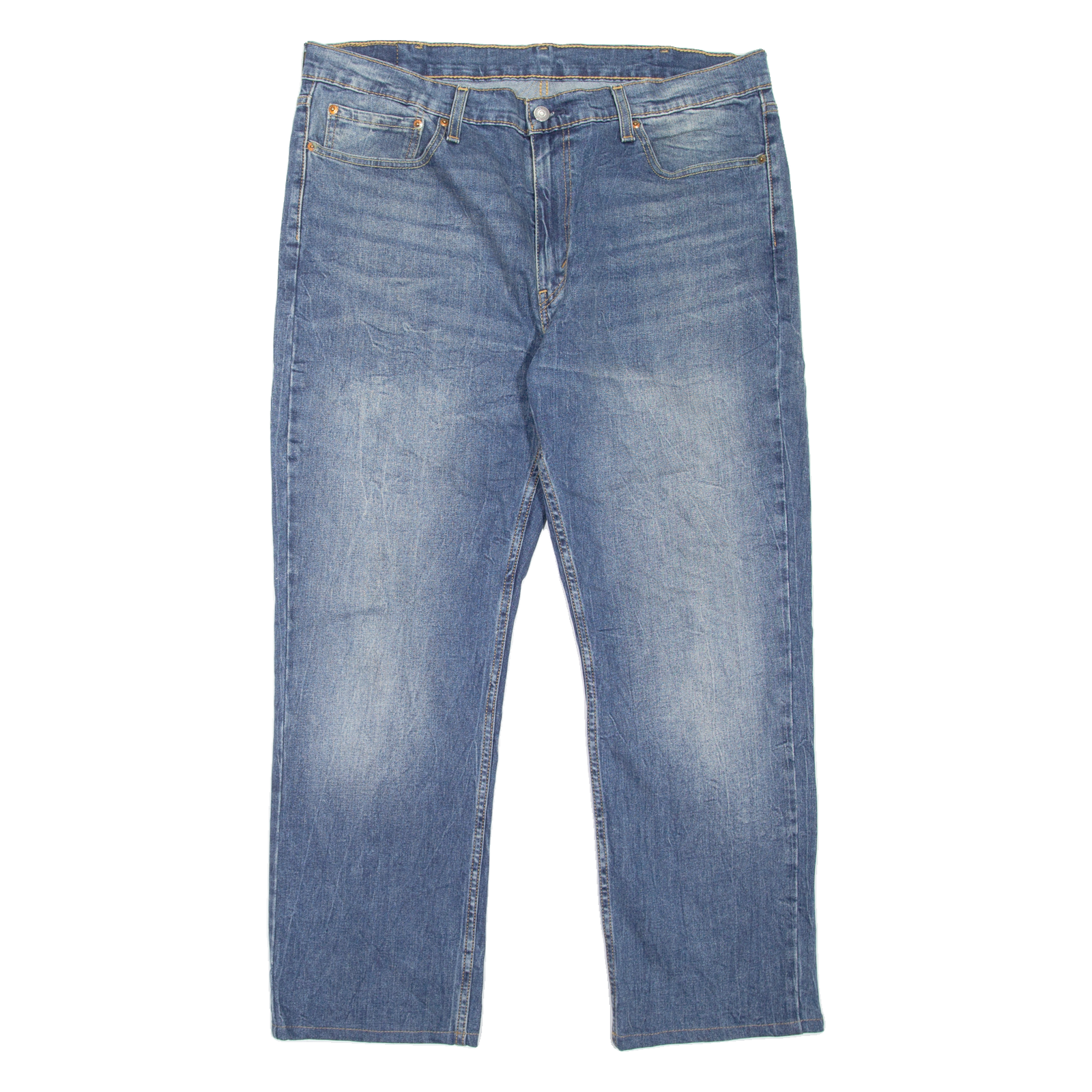 LEVI'S 514 Jeans Mens Blue Slim Straight Stone Wash W38 L28 Refurbished - N/A refurbished available on Cerqular