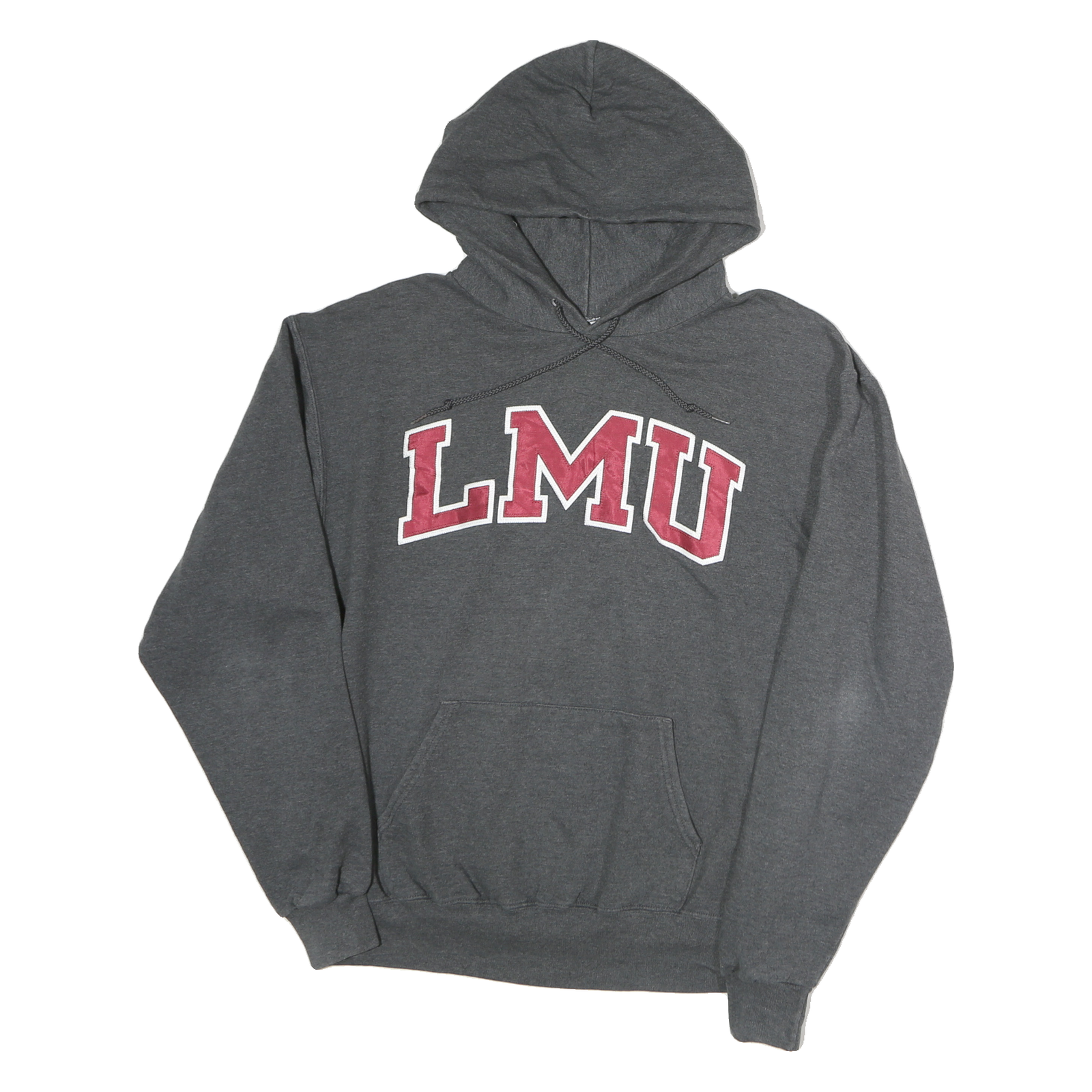 CHAMPION Mens Grey LMU Pullover Hoodie L Cotton Casual Comfort Sweatshirt Refurbished - N/A refurbished available on Cerqular