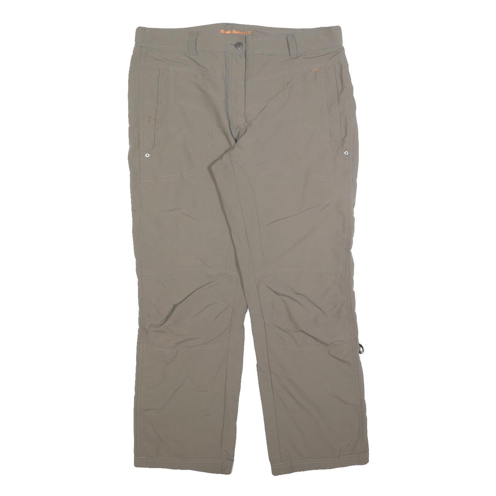 ICEPEAK Womens Polyester Blend Beige Regular Straight Trousers W32 L28 Outdoor Refurbished - N/A refurbished available on Cerqular