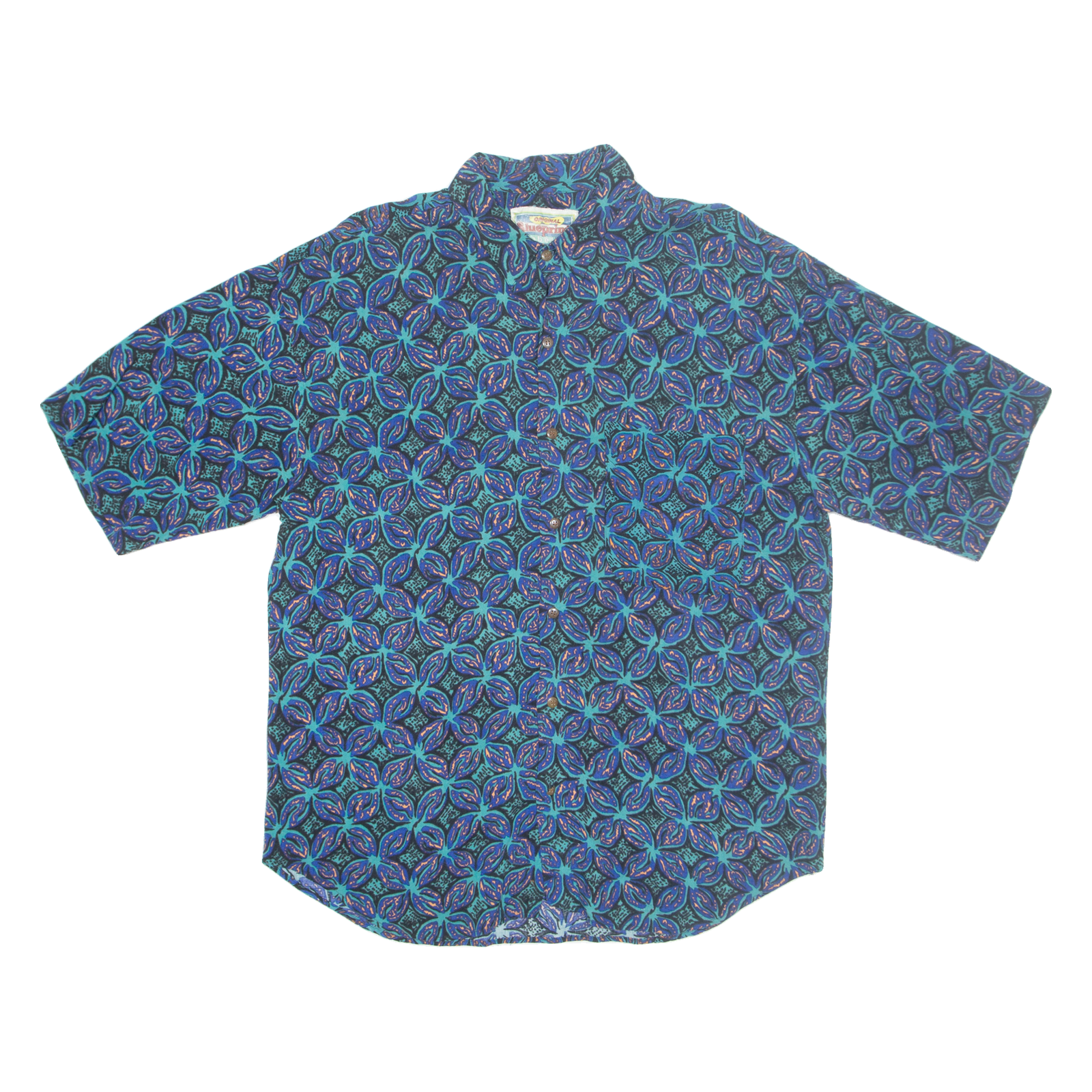 Buy BLUEPRINT LABEL Mens Hawaiian Shirt Blue 90s Floral M Refurbished - $18.19 BLUEPRINT LABEL Mens Hawaiian Shirt Blue 90s Floral M Refurbished - N/A refurbished available on Cerqular