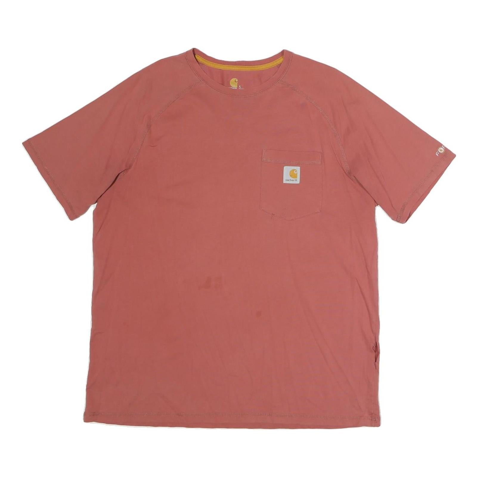 Buy CARHARTT Womens Rust Orange Pocket T-Shirt L Short Sleeve Crew Neck Workwear Refurbished - $20.79 CARHARTT Womens Rust Orange Pocket T-Shirt L Short Sleeve Crew Neck Workwear Refurbished - N/A refurbished available on Cerqular