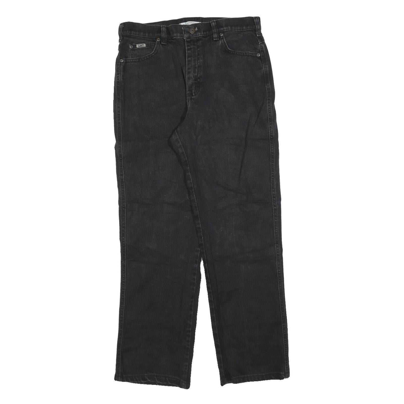 LEE Womens Relaxed Black Denim Jeans Cotton Blend W30 L30 Comfortable Casual Refurbished - N/A refurbished available on Cerqular