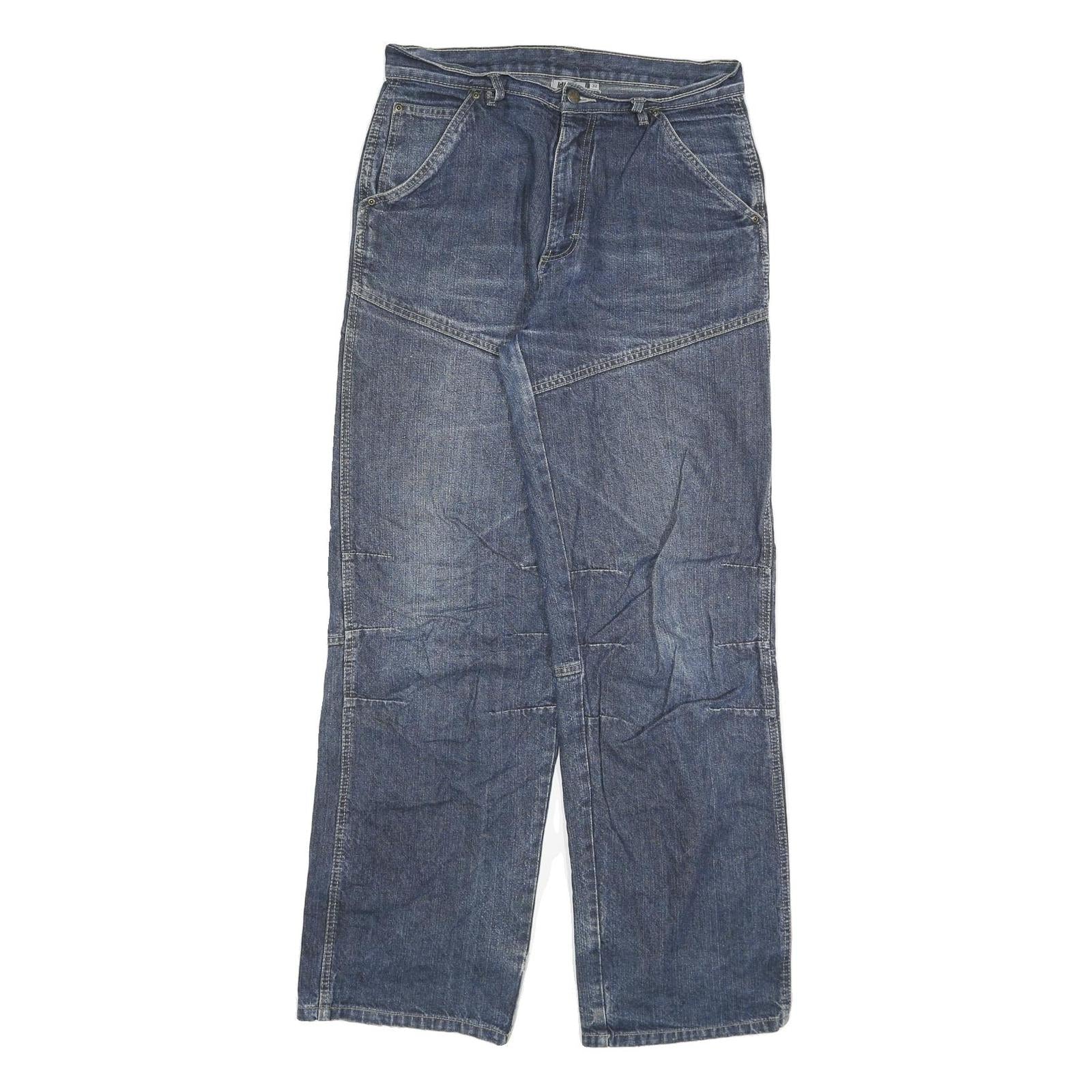 Buy IDENTIC Mens Jeans Blue Regular Straight Denim Medium W30 L33 Cotton Blend Zip Refurbished - $20.79 IDENTIC Mens Jeans Blue Regular Straight Denim Medium W30 L33 Cotton Blend Zip Refurbished - N/A refurbished available on Cerqular