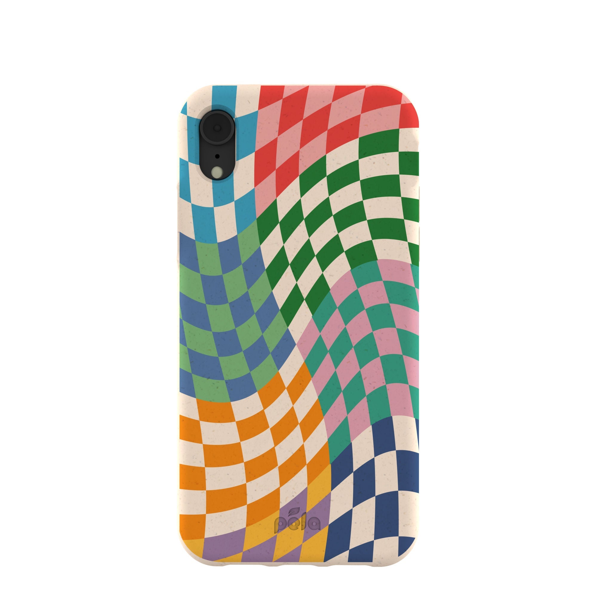 Seashell Patchwork iPhone XR Case Refurbished - Pela Case refurbished available on Cerqular