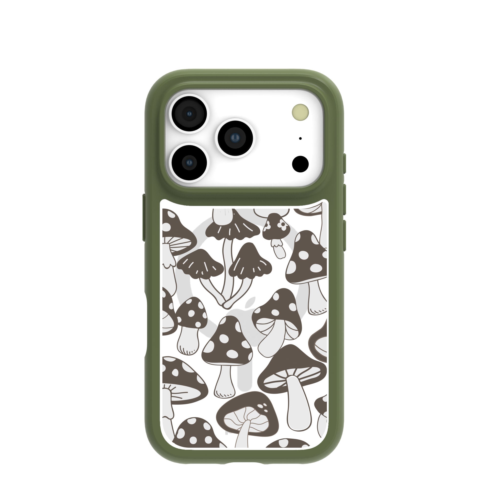 Clear Fungi Fuel iPhone 17 Pro Case With Forest Floor Ridge (MagSafe included) Refurbished - Pela Case refurbished available on Cerqular