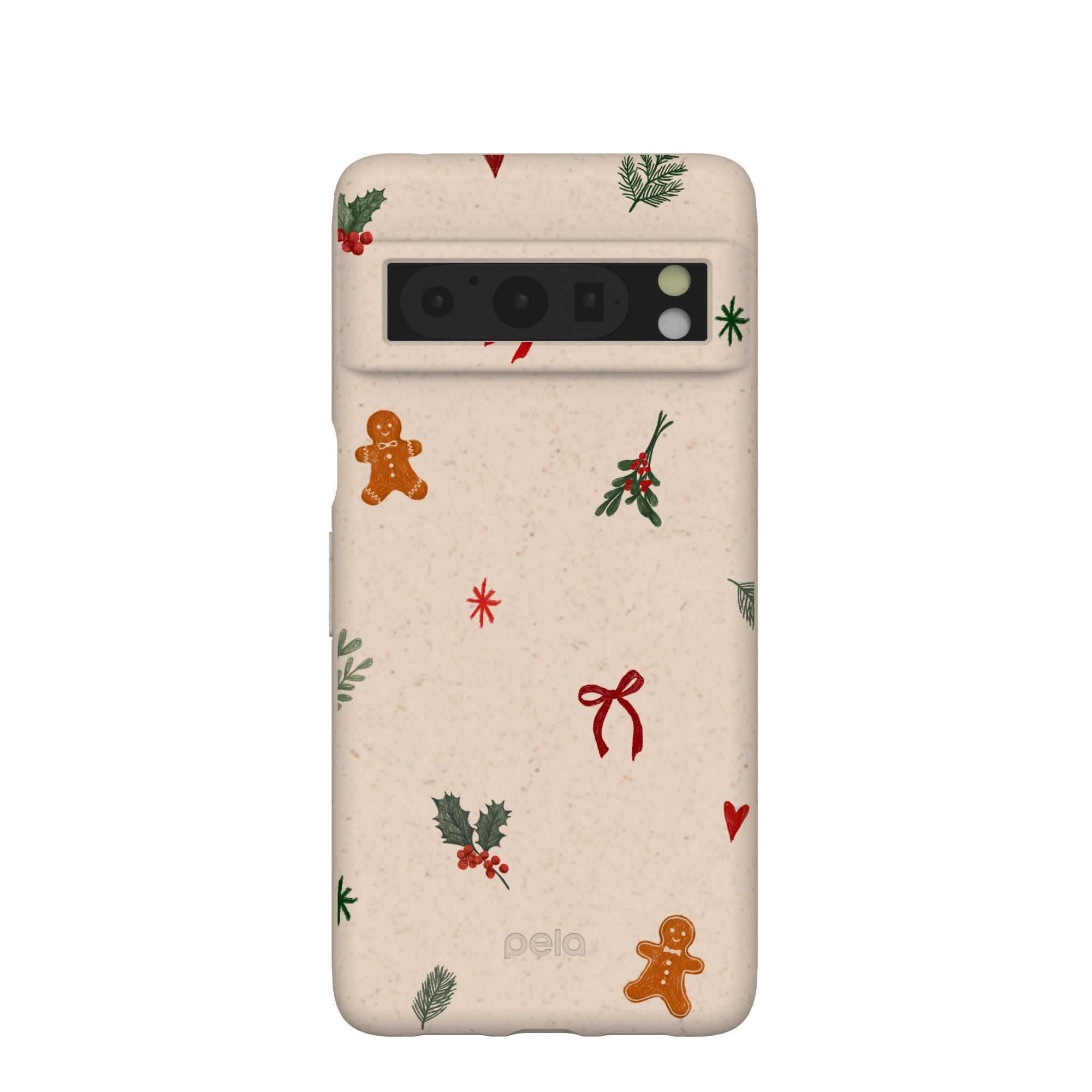 Seashell Be Merry Google Pixel 8 Pro Case Refurbished - Pela Case refurbished available on Cerqular