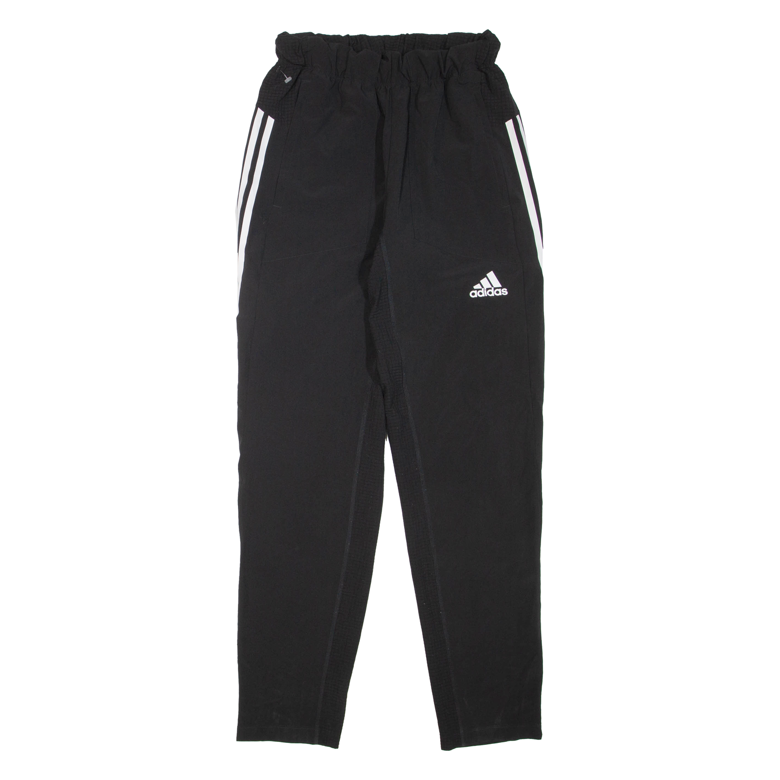 ADIDAS Mens Track Pants Black Tapered S W26 L33 Refurbished - N/A refurbished available on Cerqular