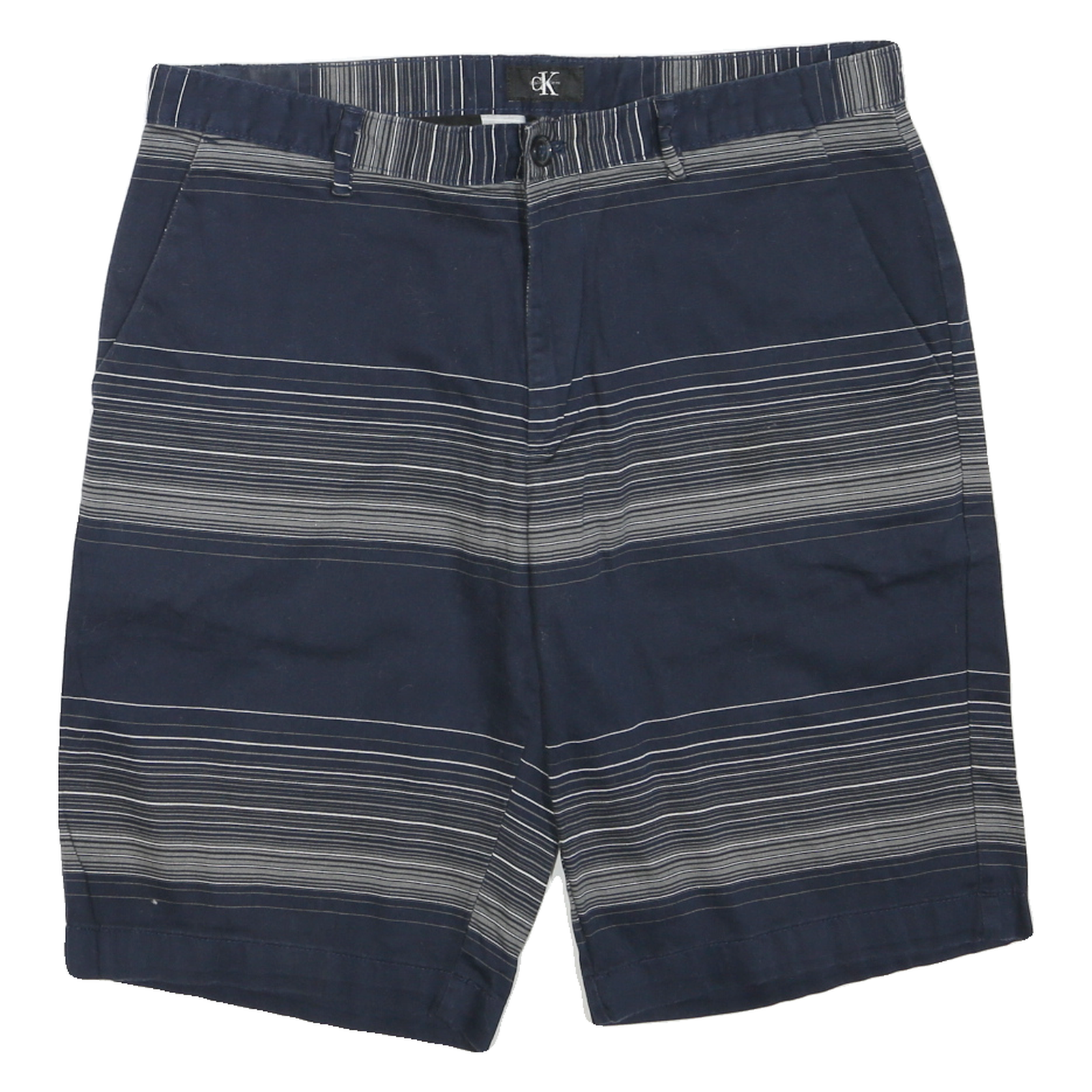 Buy CALVIN KLEIN Mens Shorts Blue Striped Casual M W34 Cotton Blend Refurbished - $28.59 CALVIN KLEIN Mens Shorts Blue Striped Casual M W34 Cotton Blend Refurbished - N/A refurbished available on Cerqular