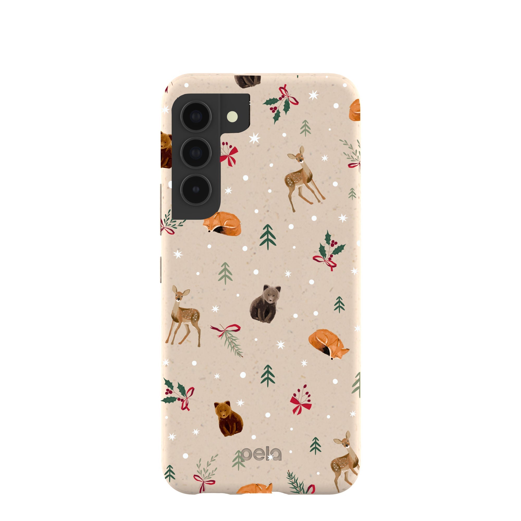 Seashell Winter Woodland Samsung Galaxy S22 Case Refurbished - Pela Case refurbished available on Cerqular
