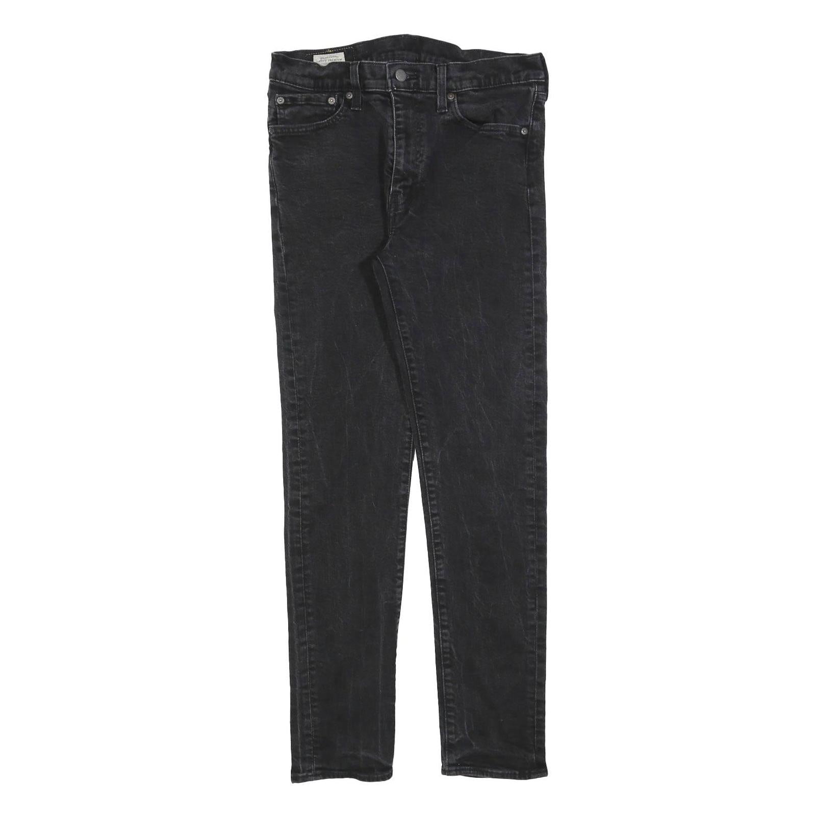 LEVI'S 510 BIG E Mens Jeans Black Slim Skinny Denim Medium W32 L29 Vintage Refurbished - N/A refurbished available on Cerqular