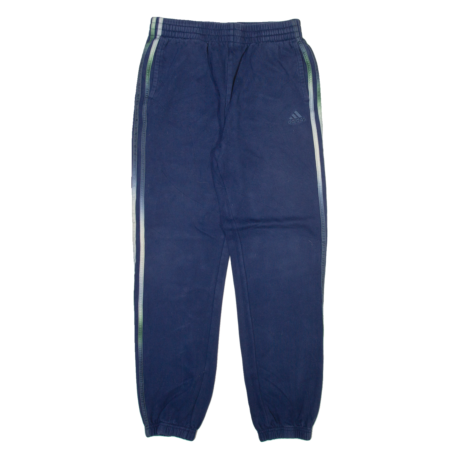 ADIDAS Womens Joggers Blue Tapered L W28 L28 Refurbished - N/A refurbished available on Cerqular