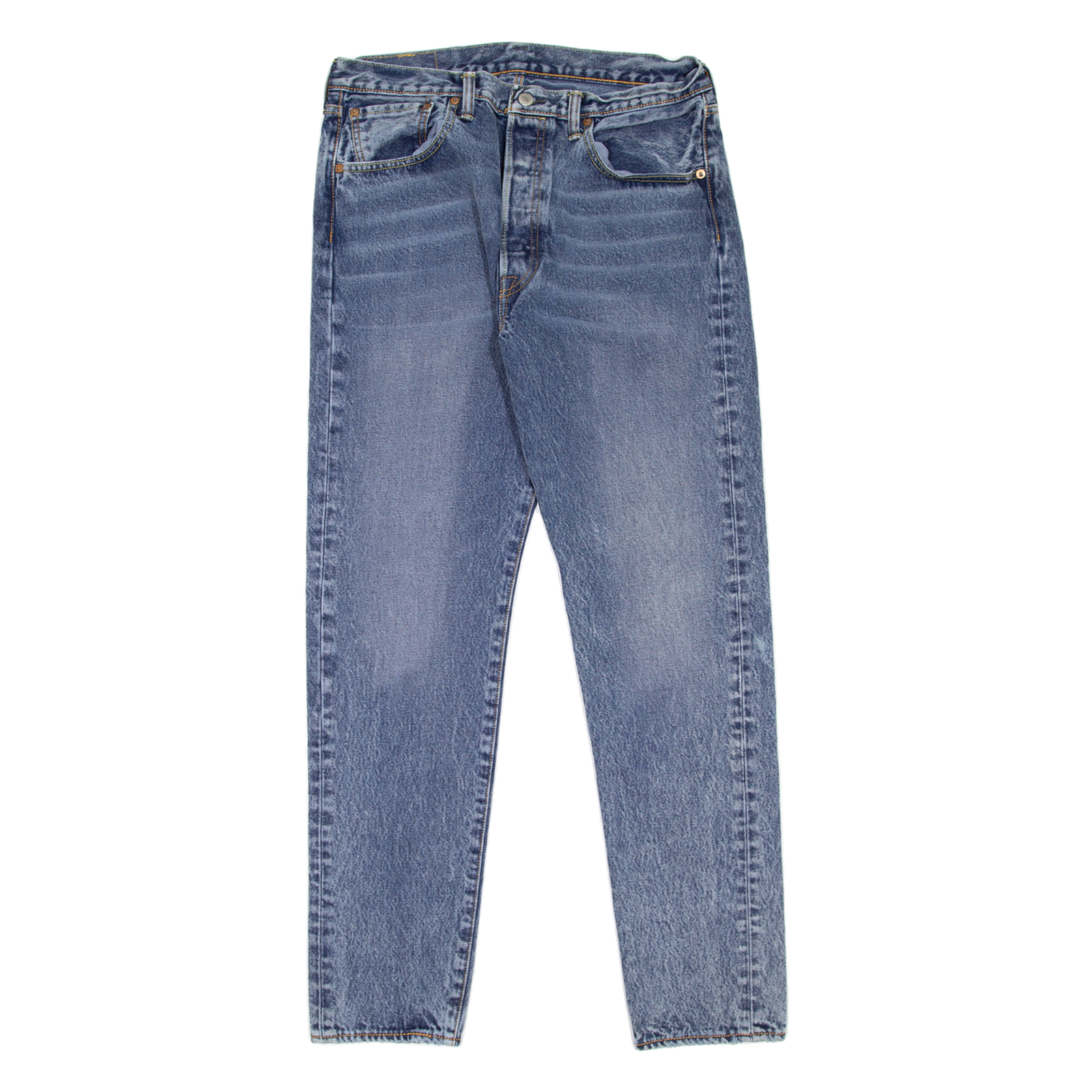 LEVI'S Mens Jeans Blue Slim Tapered Stone Wash W32 L31 Refurbished - N/A refurbished available on Cerqular