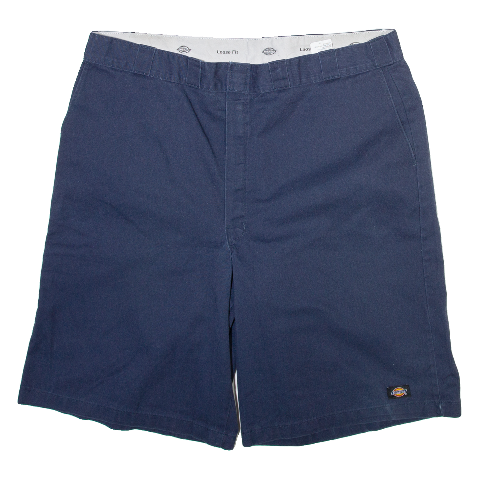 DICKIES Mens Workwear Shorts Blue Loose 2XL W46 Refurbished - N/A refurbished available on Cerqular