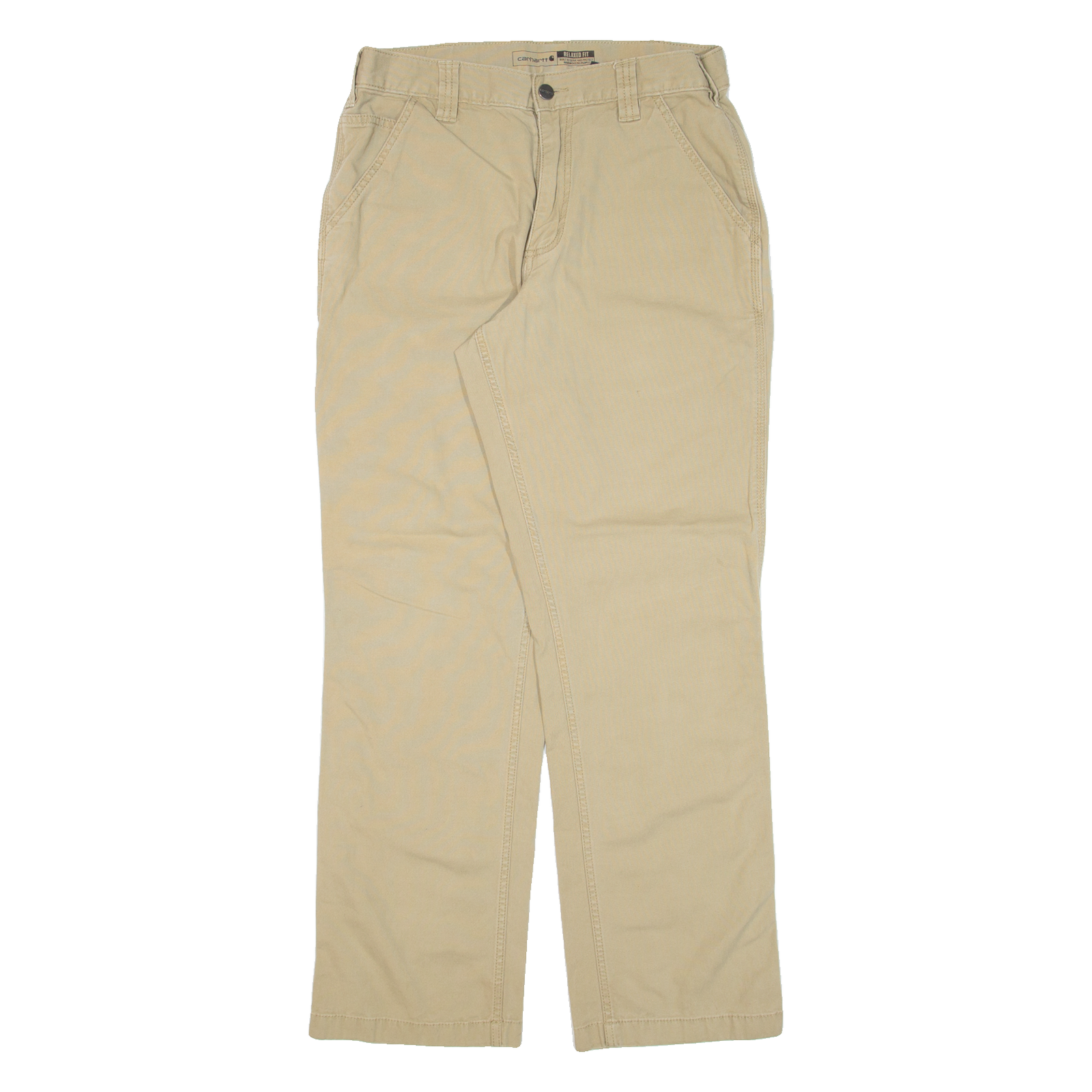 CARHARTT Workwear Mens Trousers Beige Relaxed Straight W29 L29 Refurbished - N/A refurbished available on Cerqular