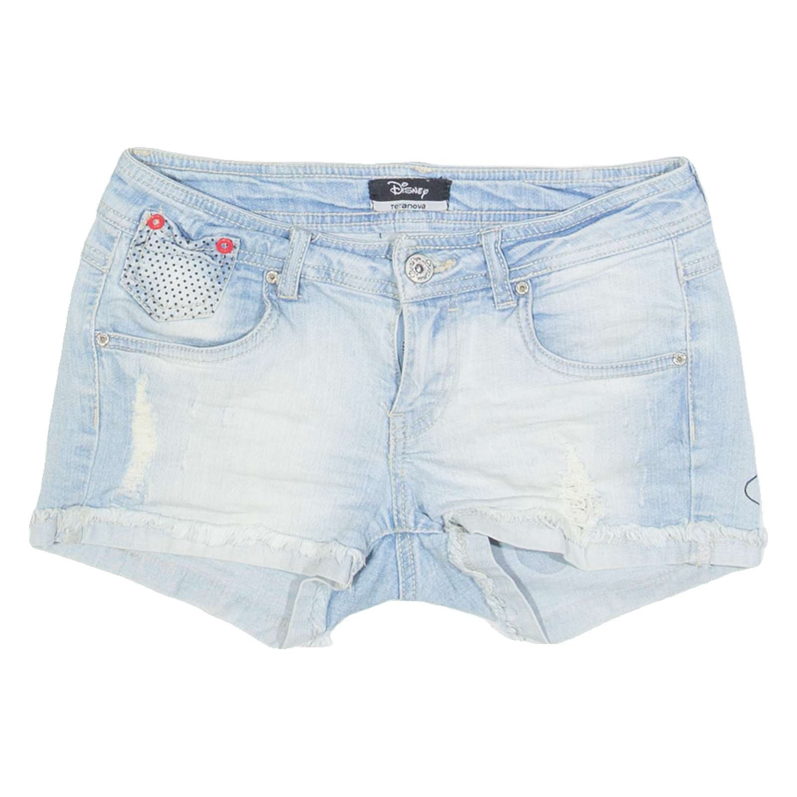 Buy DISNEY Minnie Mouse Womens Denim Shorts Blue XS W27 Refurbished - $18.19 DISNEY Minnie Mouse Womens Denim Shorts Blue XS W27 Refurbished - N/A refurbished available on Cerqular