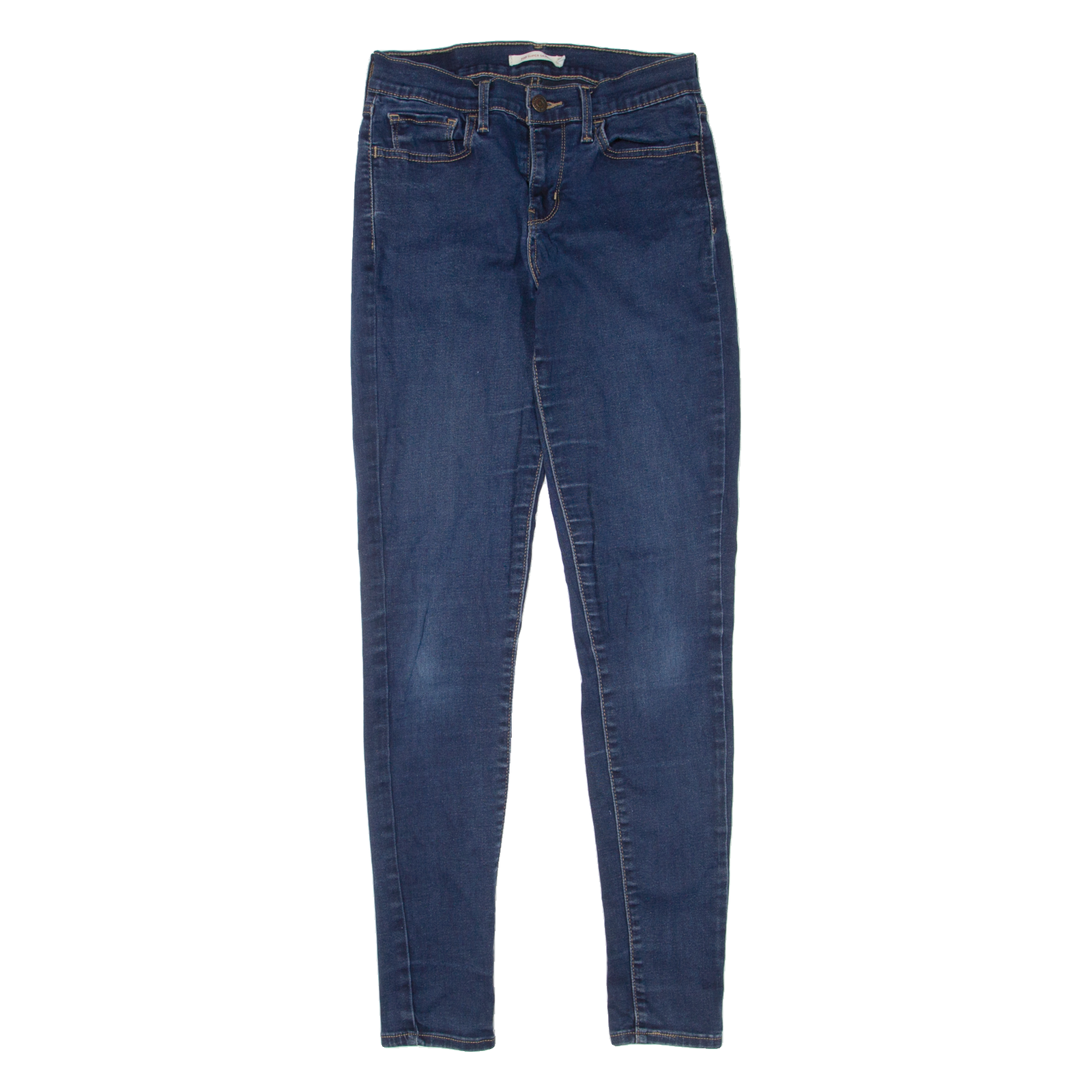 LEVI'S 710 Womens Jeans Blue Slim Skinny W24 L32 Refurbished - N/A refurbished available on Cerqular