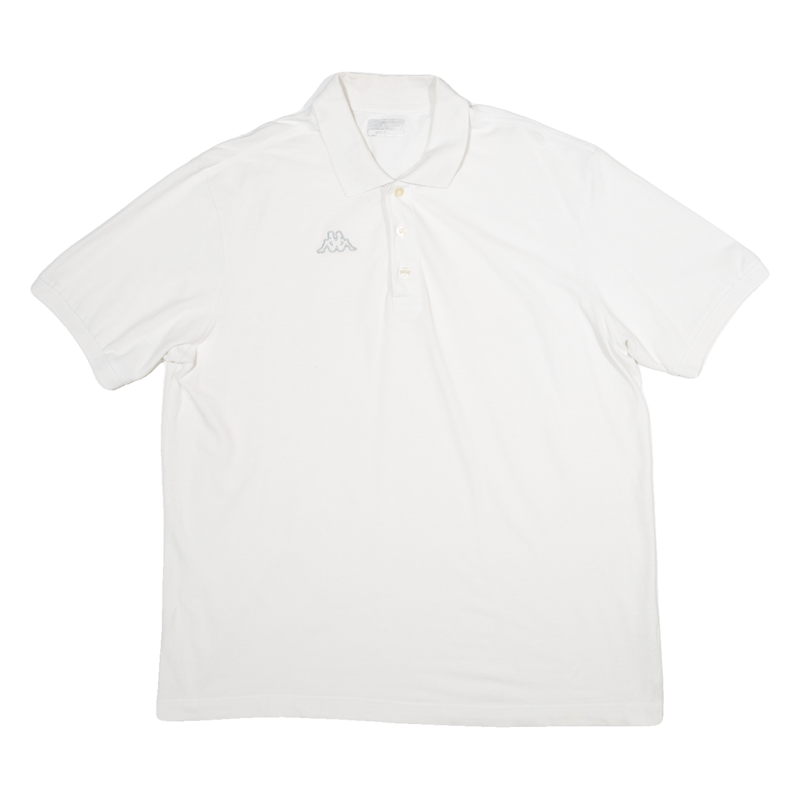 KAPPA Mens Polo Shirt White 2XL Refurbished - N/A refurbished available on Cerqular