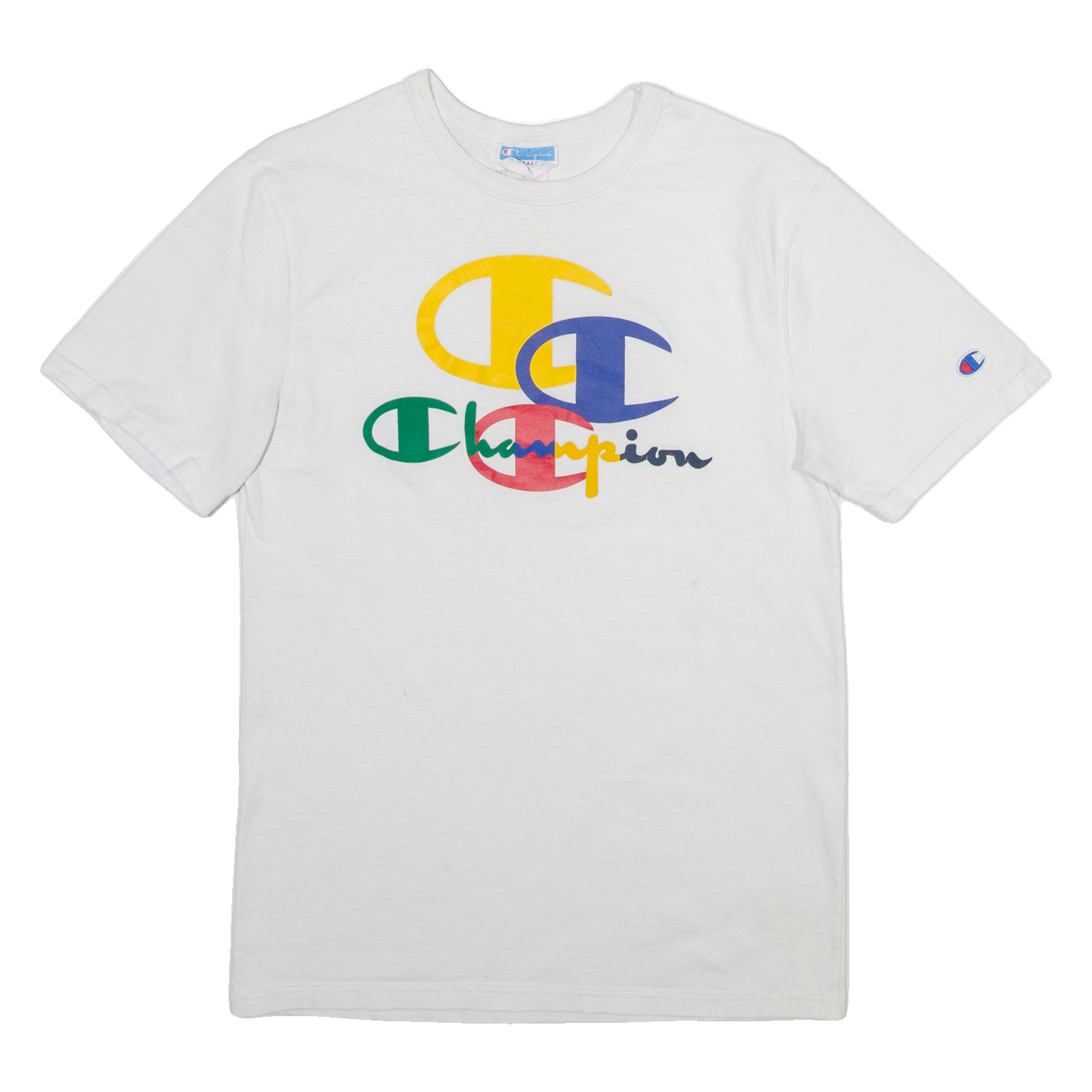CHAMPION Mens T-Shirt White S Refurbished - N/A refurbished available on Cerqular