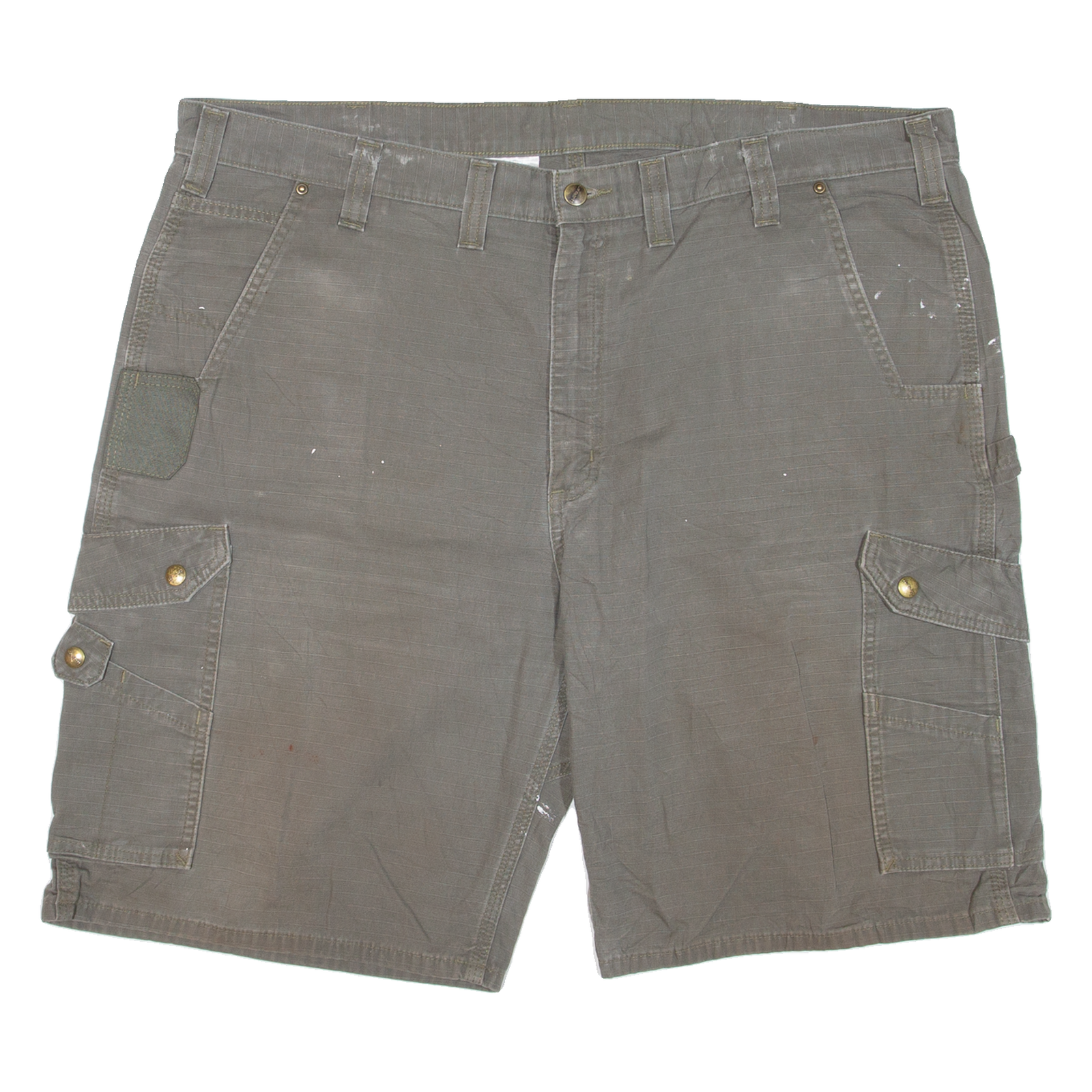 CARHARTT Mens Workwear Shorts Green Relaxed 2XL W44 Refurbished - N/A refurbished available on Cerqular