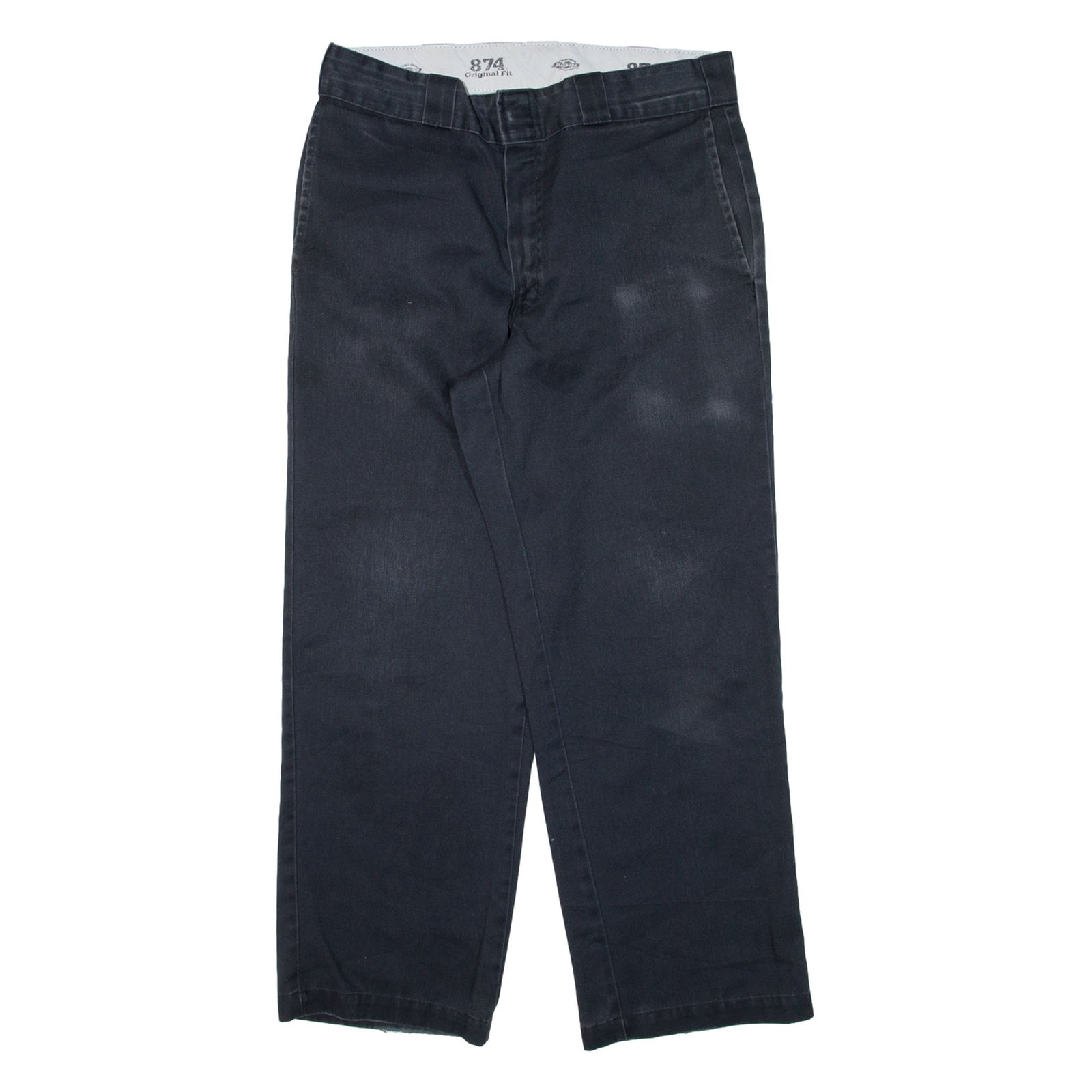 DICKIES 874 Workwear Mens Trousers Black Regular Straight W31 L26 Refurbished - N/A refurbished available on Cerqular