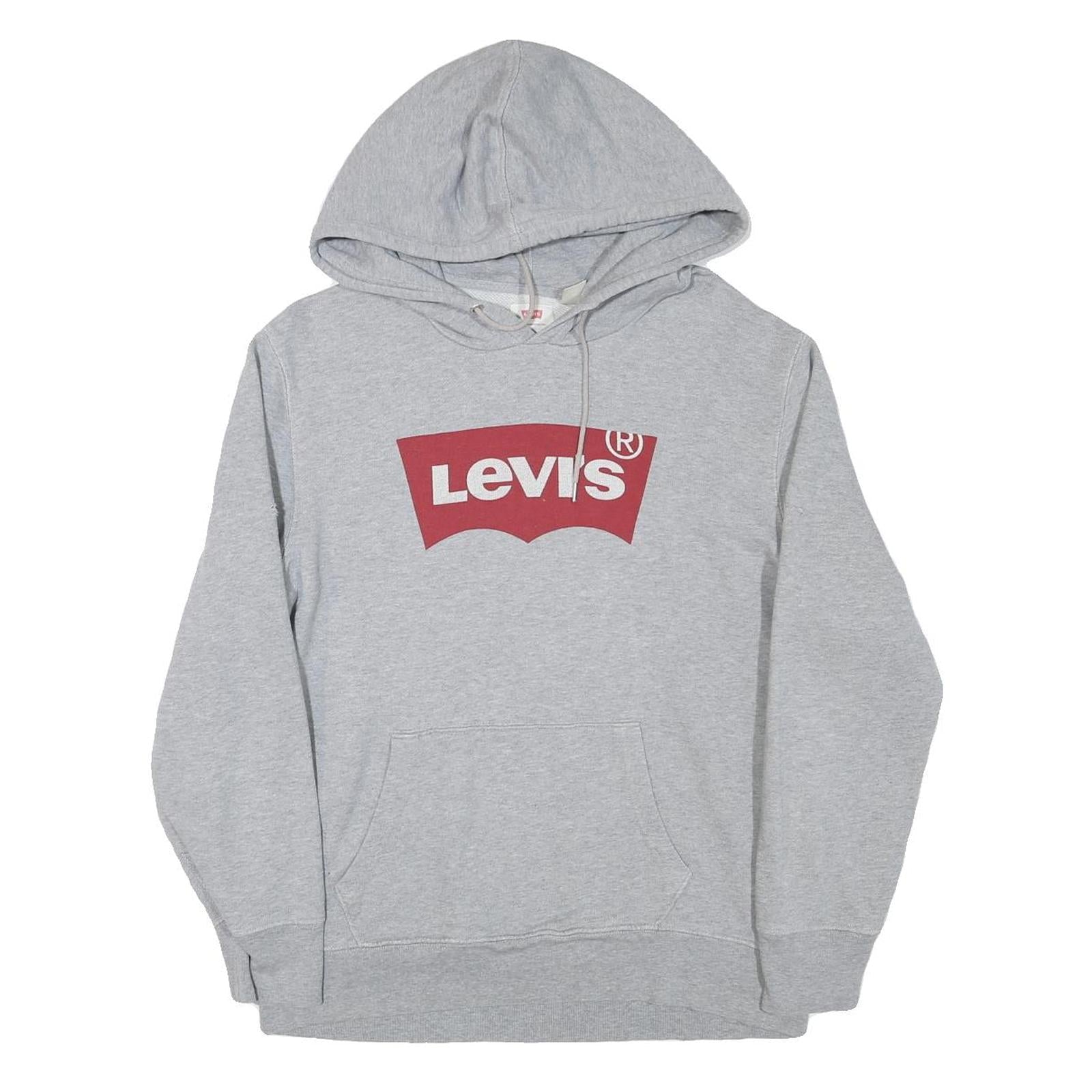 Buy LEVI'S Mens Grey Hoodie S Cotton Blend Pullover Casual Everyday Sweatshirt Refurbished - $28.59 LEVI'S Mens Grey Hoodie S Cotton Blend Pullover Casual Everyday Sweatshirt Refurbished - N/A refurbished available on Cerqular
