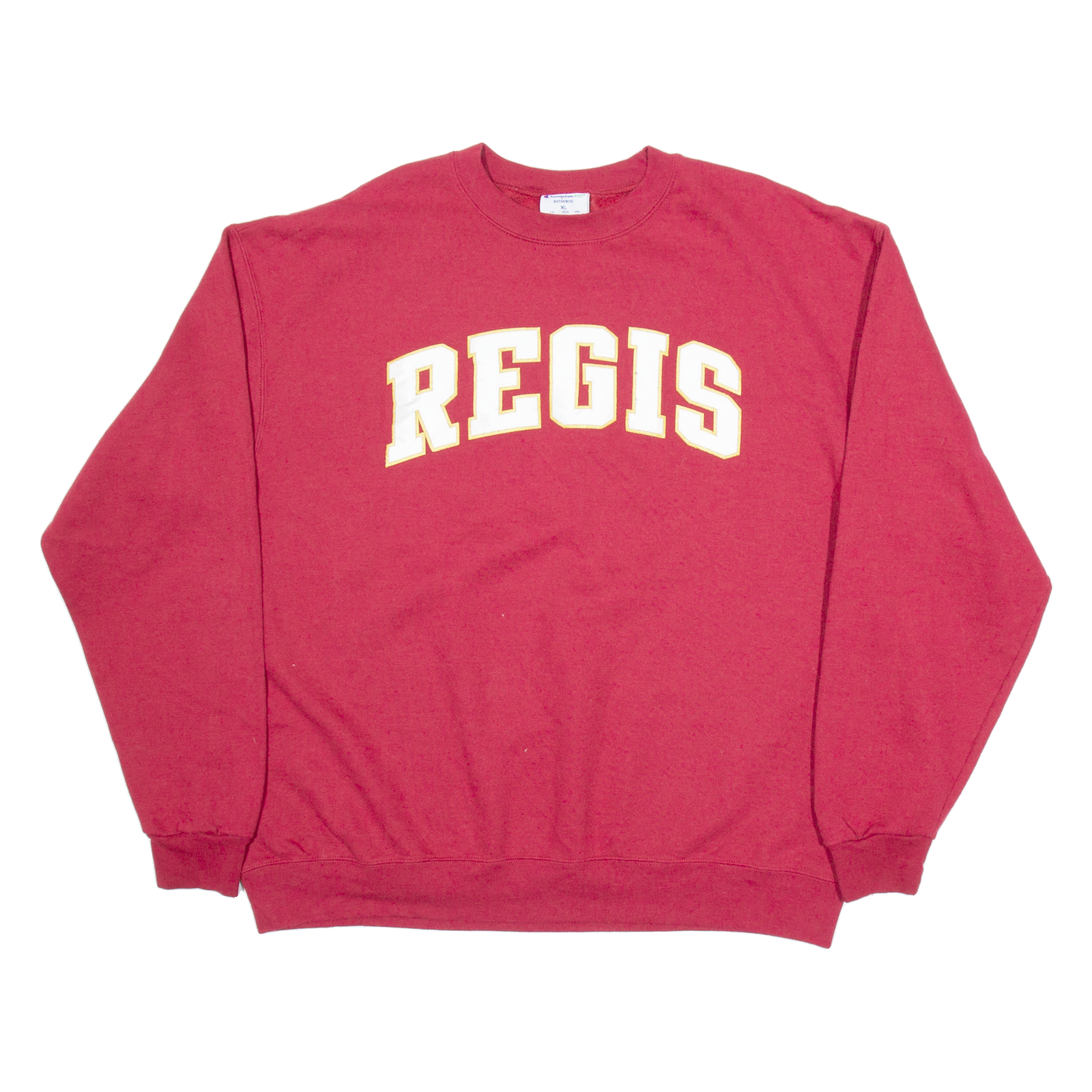 CHAMPION Regis Mens Sweatshirt Red USA XL Refurbished - N/A refurbished available on Cerqular