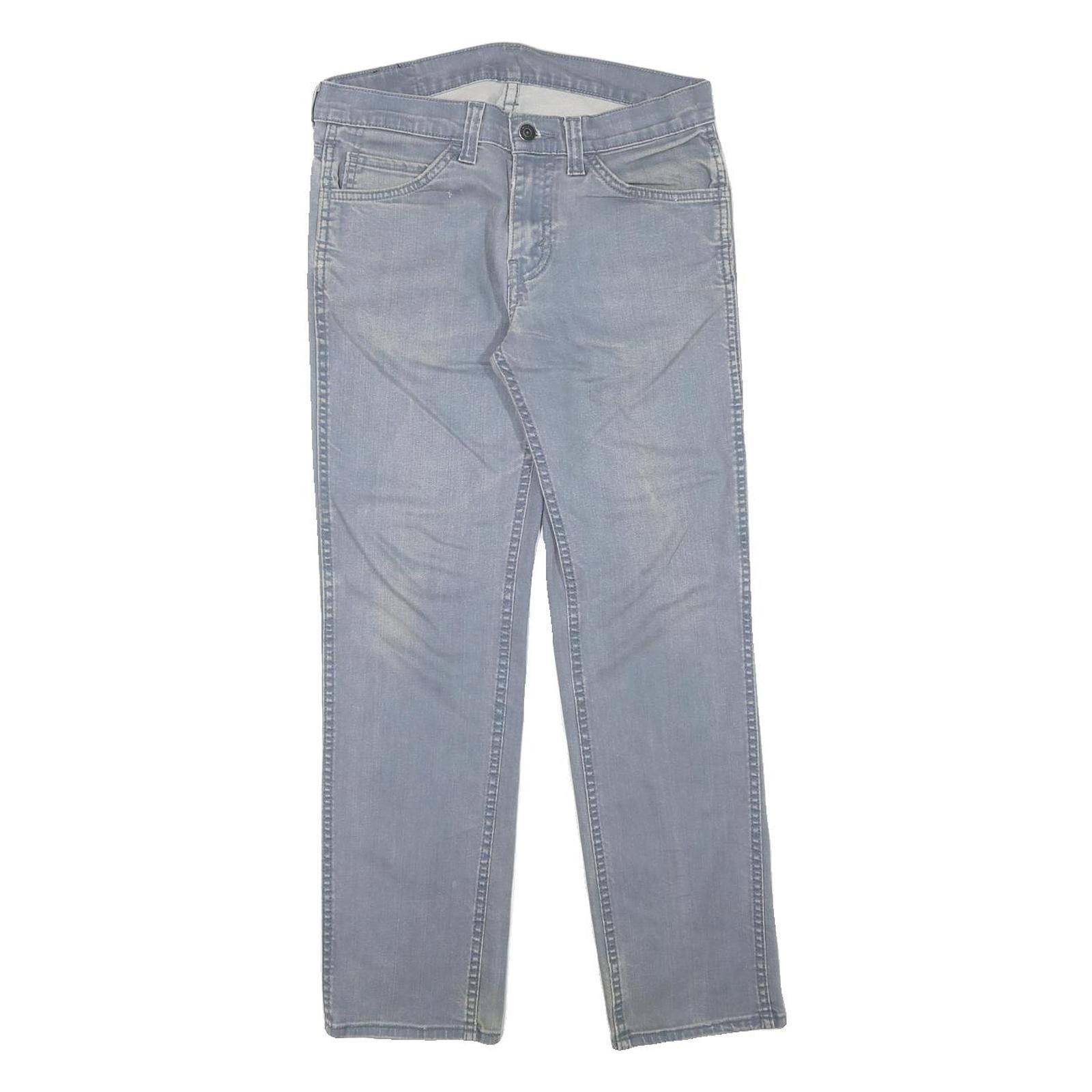 LEVI'S 511 Mens Jeans Blue Slim Skinny Denim Light W29 L27 Stylish Comfortable Refurbished - N/A refurbished available on Cerqular
