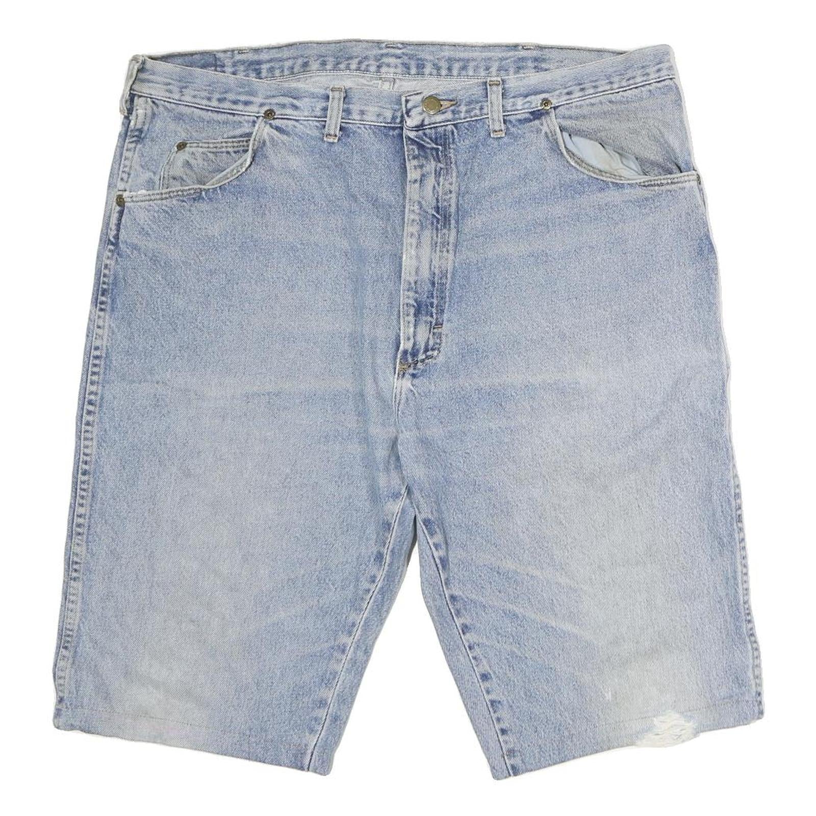 Buy WRANGLER Mens Denim Blue Casual Shorts XL W40 Classic Fit Button Closure Refurbished - $22.09 WRANGLER Mens Denim Blue Casual Shorts XL W40 Classic Fit Button Closure Refurbished - N/A refurbished available on Cerqular